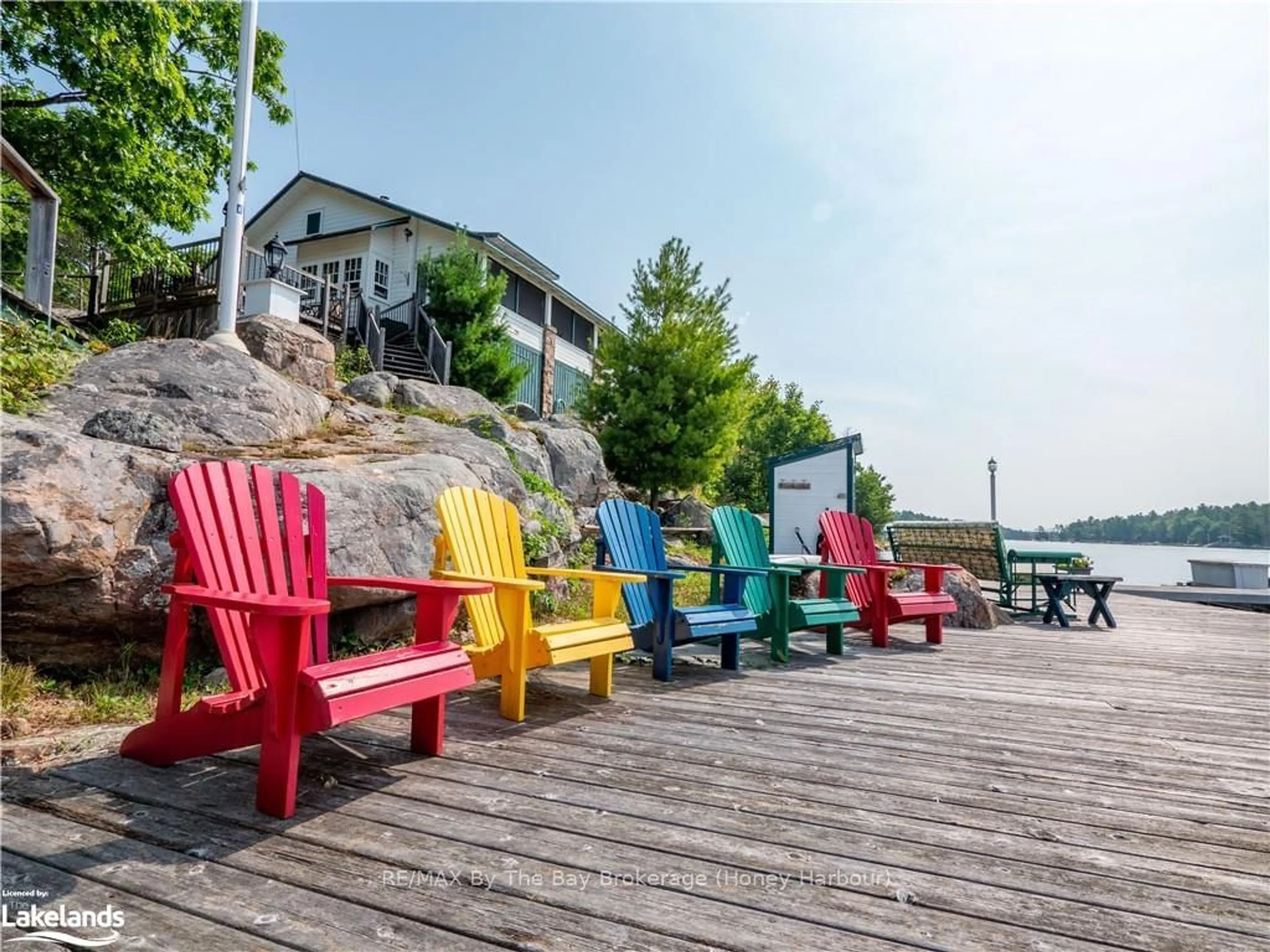 Patio, cottage for 2602 IS 820 GEORGIAN BAY, Georgian Bay Ontario P0E 1E0