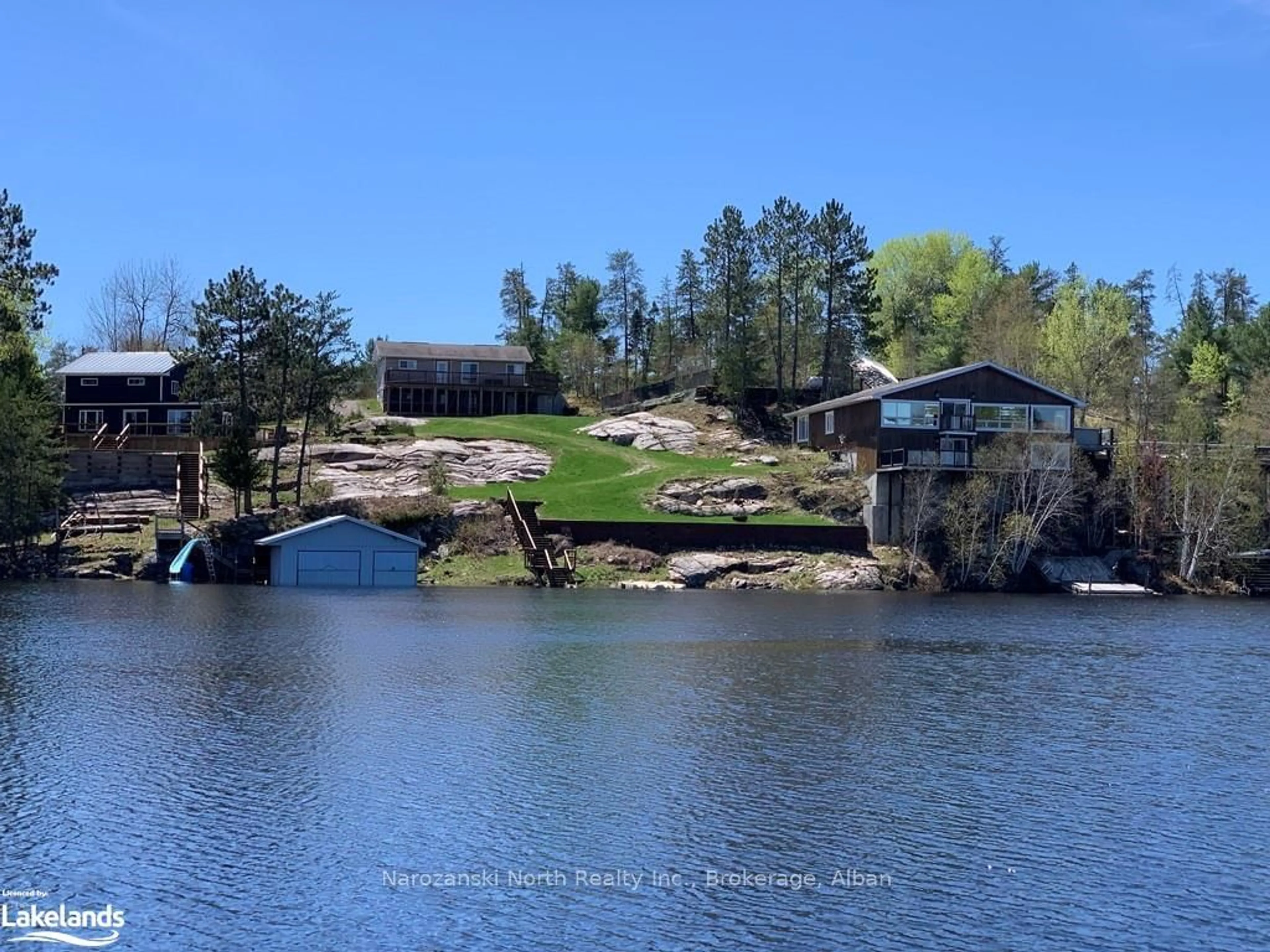 A pic from exterior of the house or condo, the view of lake or river for 2529 A2 HWY 535, French River Ontario P0M 1G0