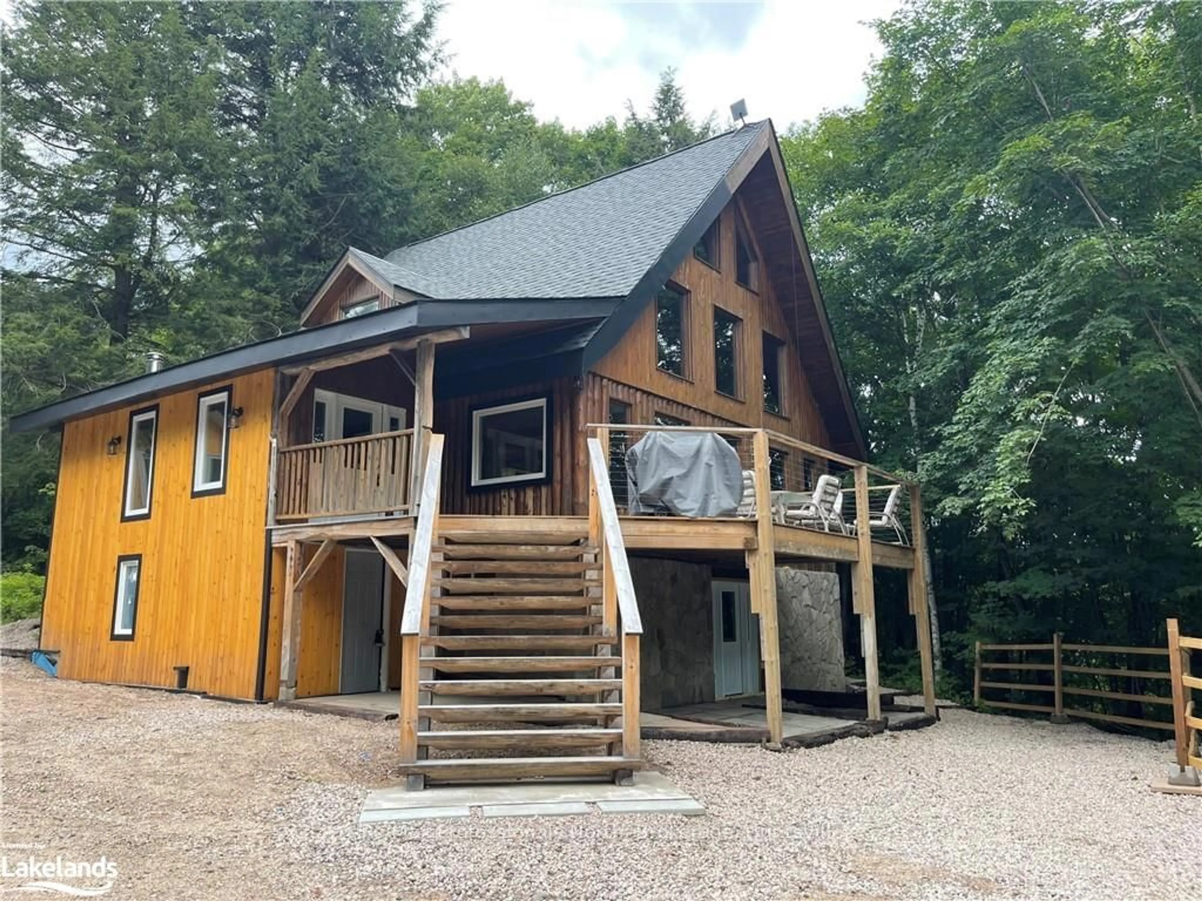 Frontside or backside of a home, cottage for 298 ANGUS POINT Rd, Machar Ontario P0A 1X0