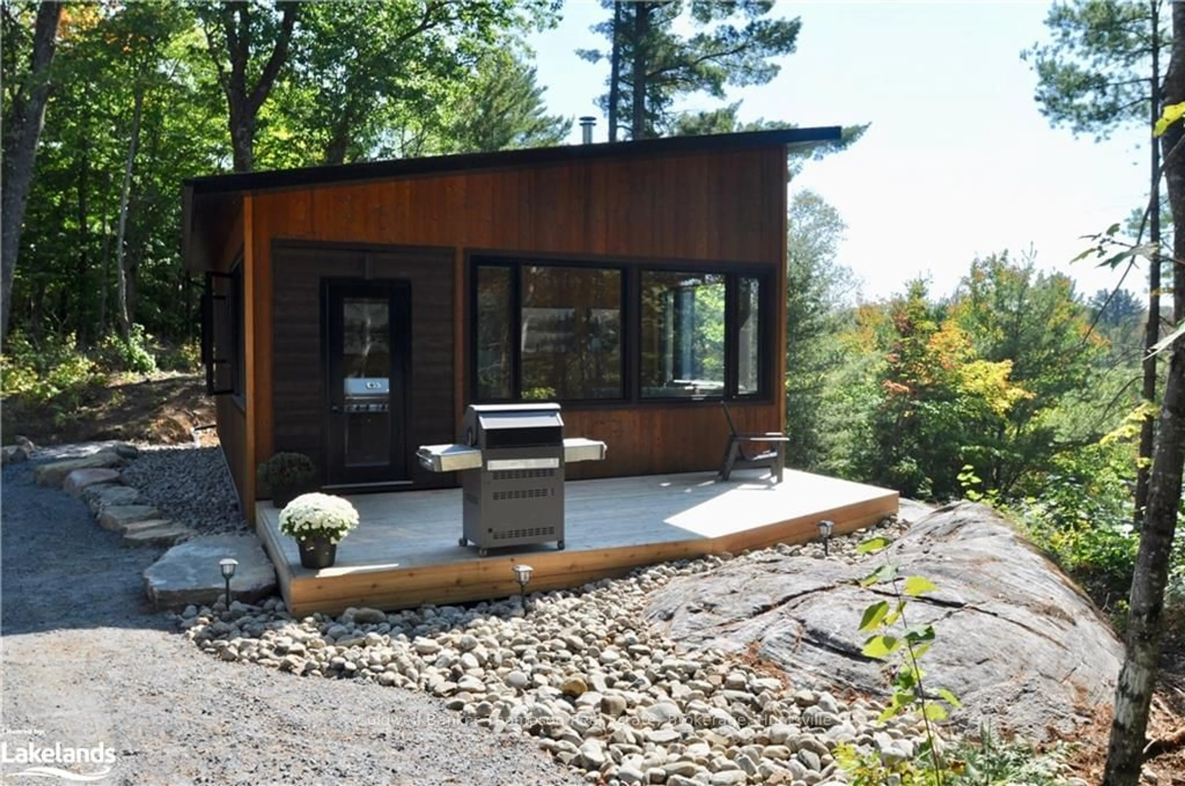 Patio, cottage for 1317 HWY 141, Huntsville Ontario P0B 1M0