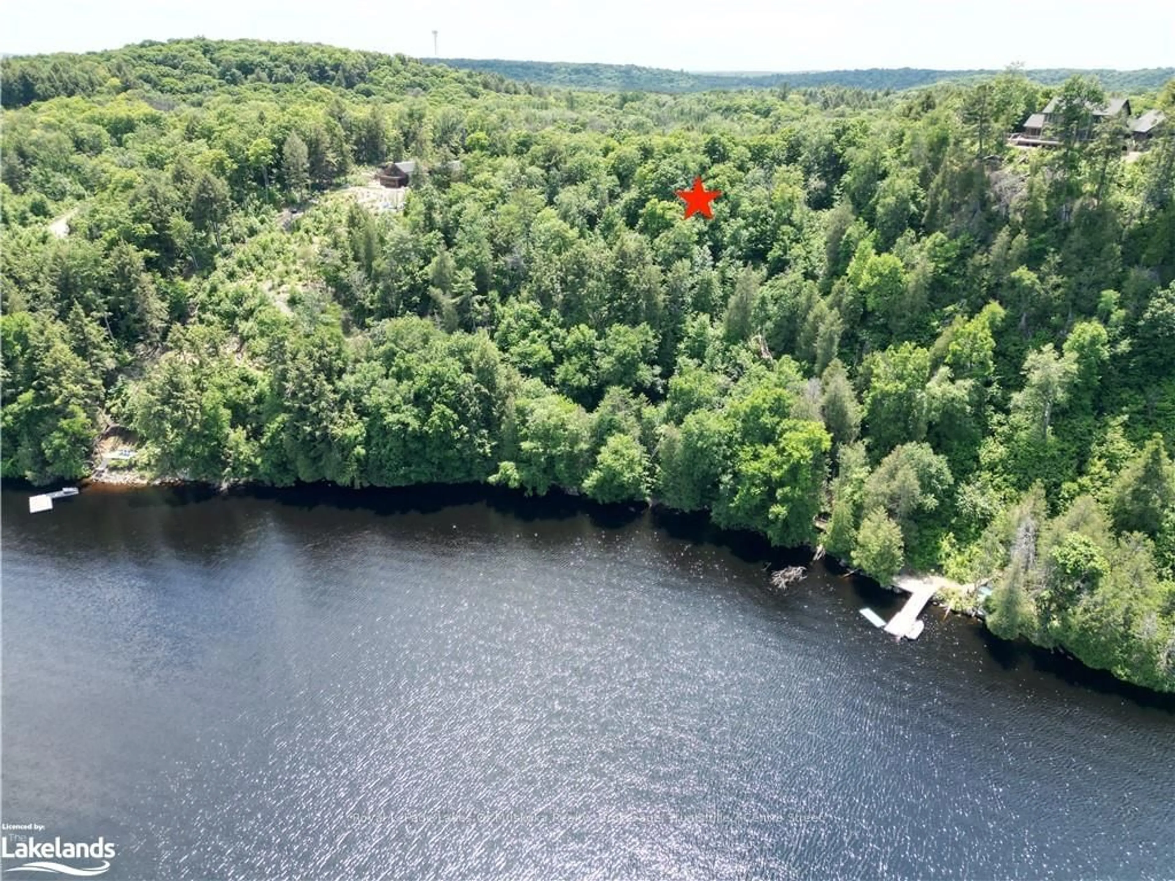 Picture of a map for 74 CLAREN Cres, Huntsville Ontario P1H 2J2