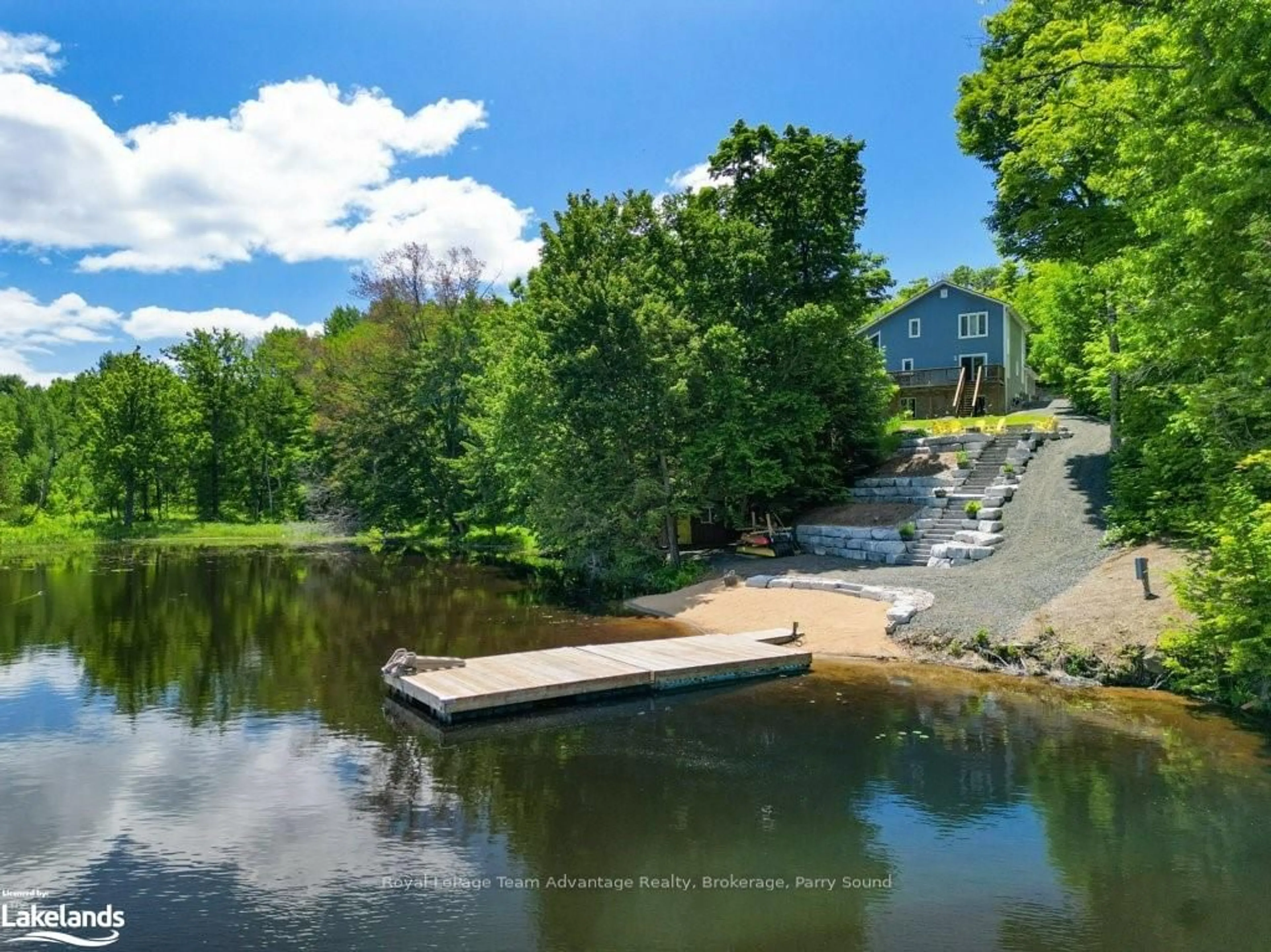 A pic from exterior of the house or condo, lake for 3 LYNDSEY Lane, McKellar Ontario P2A 0B5