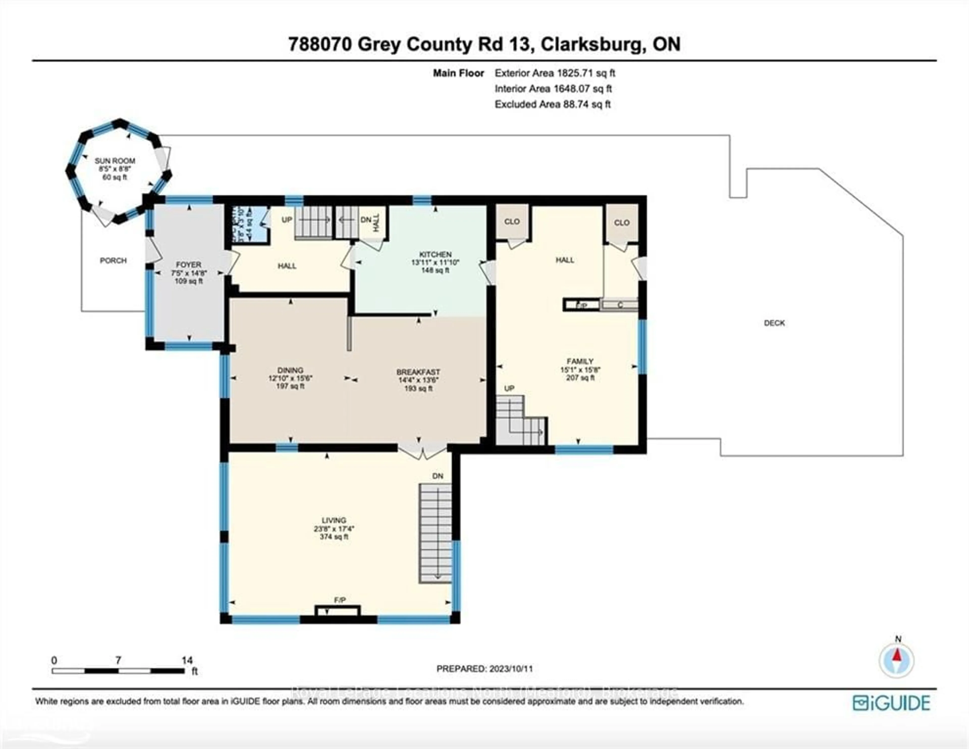 Floor plan for 788070 GREY ROAD 13, Blue Mountains Ontario N0H 1J0