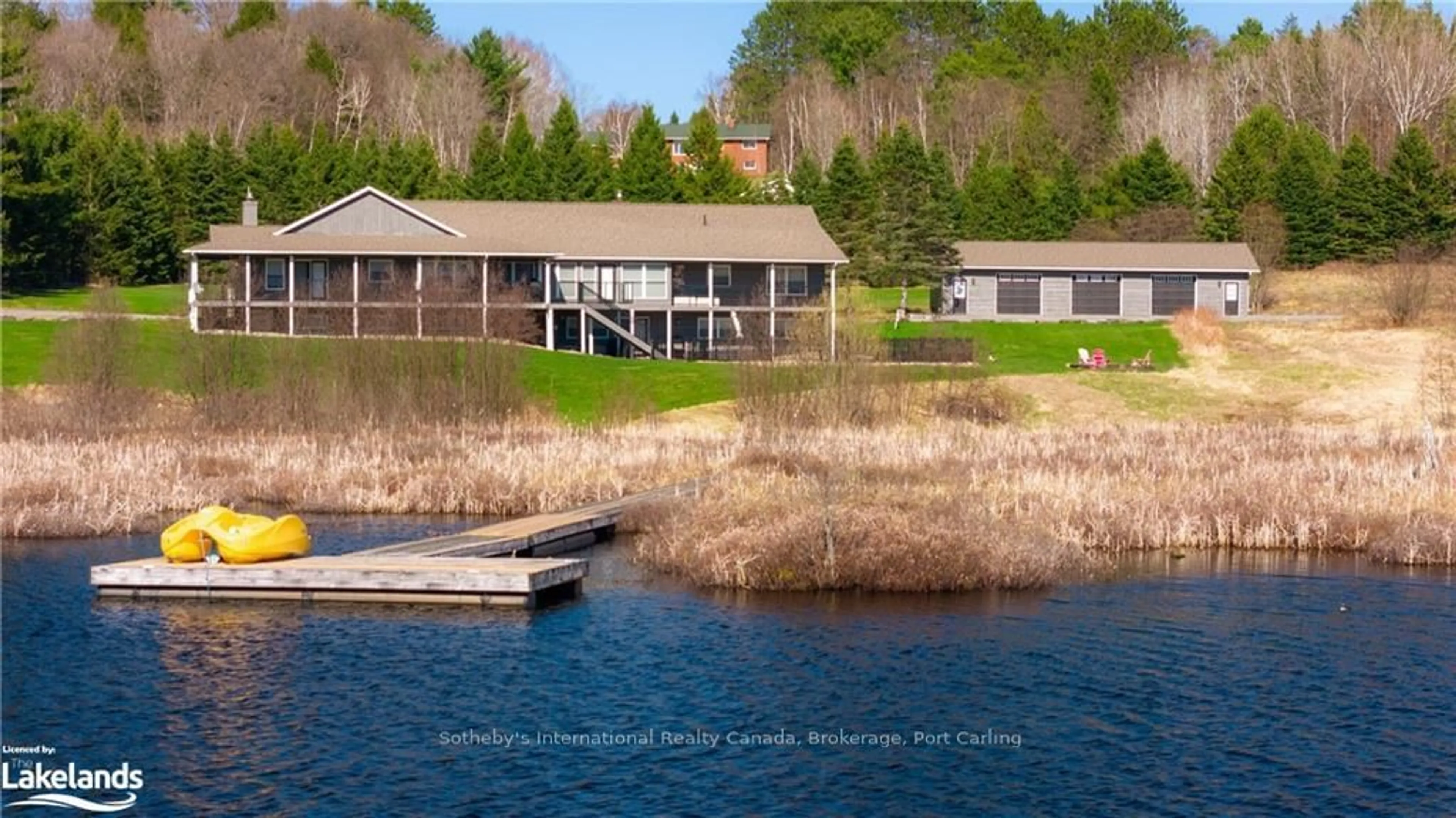 A pic from exterior of the house or condo, cottage for 427 WEST BROWNS Rd, Huntsville Ontario P1H 2J3