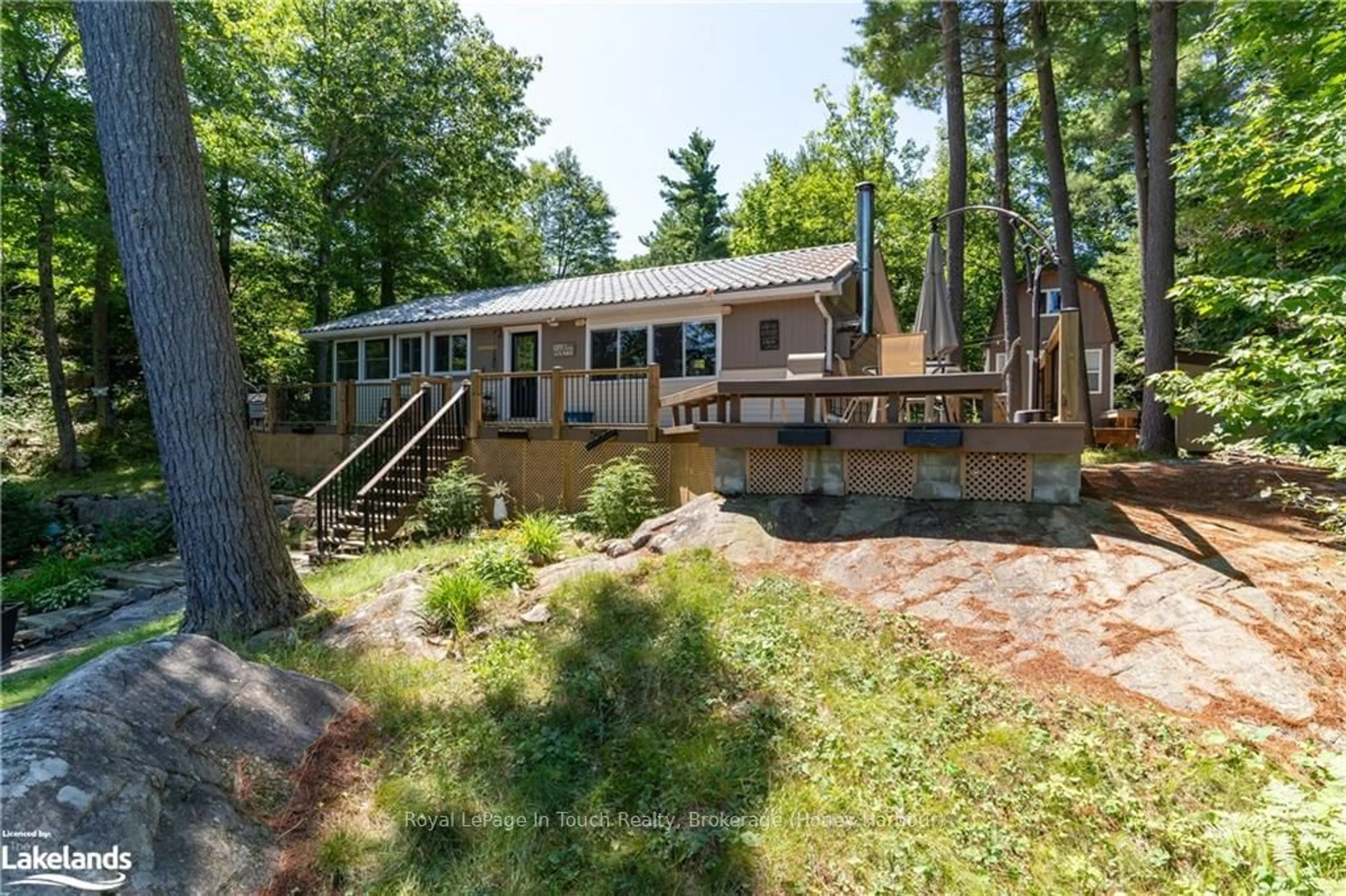 A pic from exterior of the house or condo, cottage for 1346 IS 980/DEER, Georgian Bay Ontario P0E 1E0