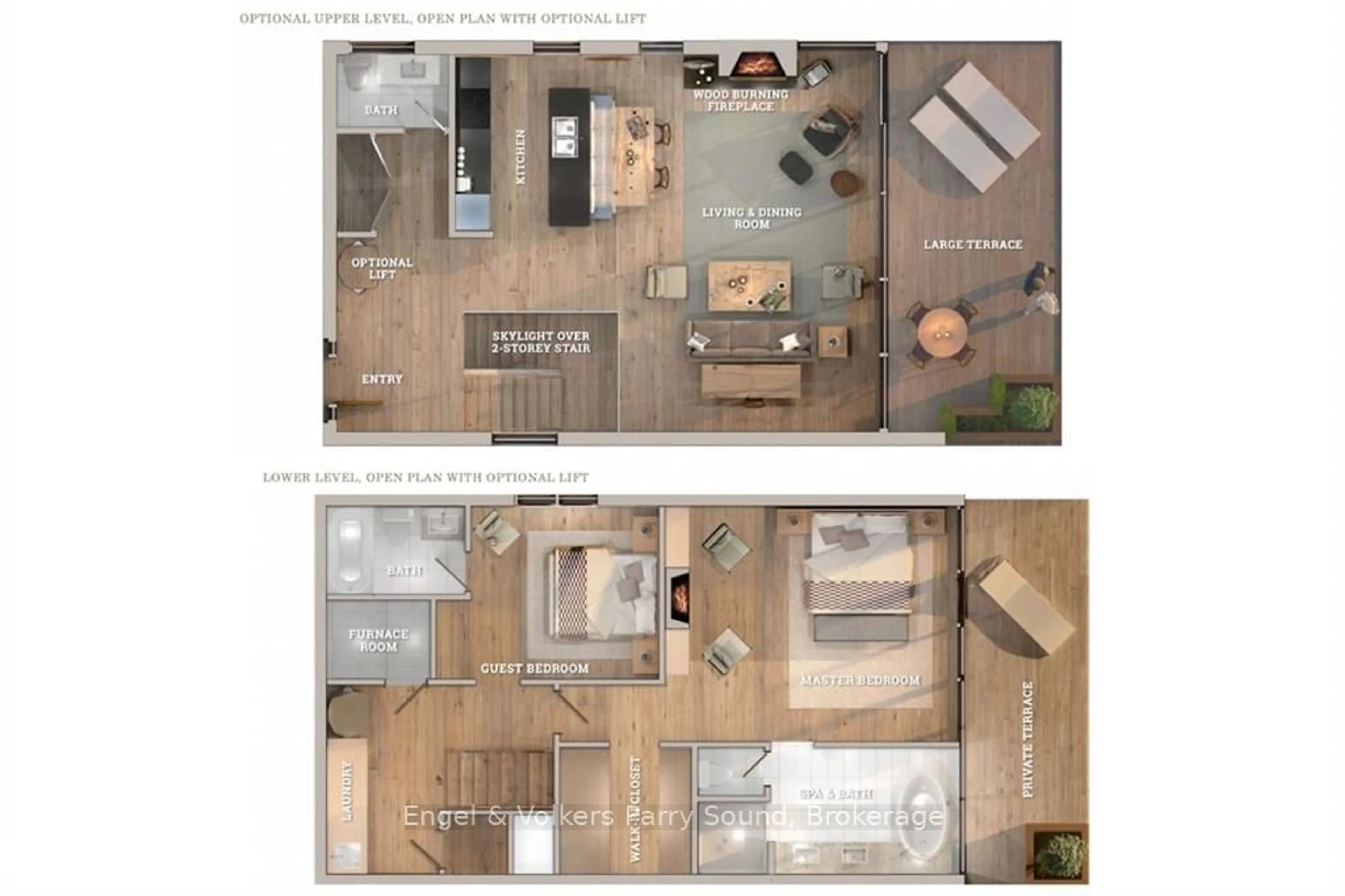 Floor plan for 49 GLENN BURNEY Rd #2, Seguin Ontario P2A 2W8