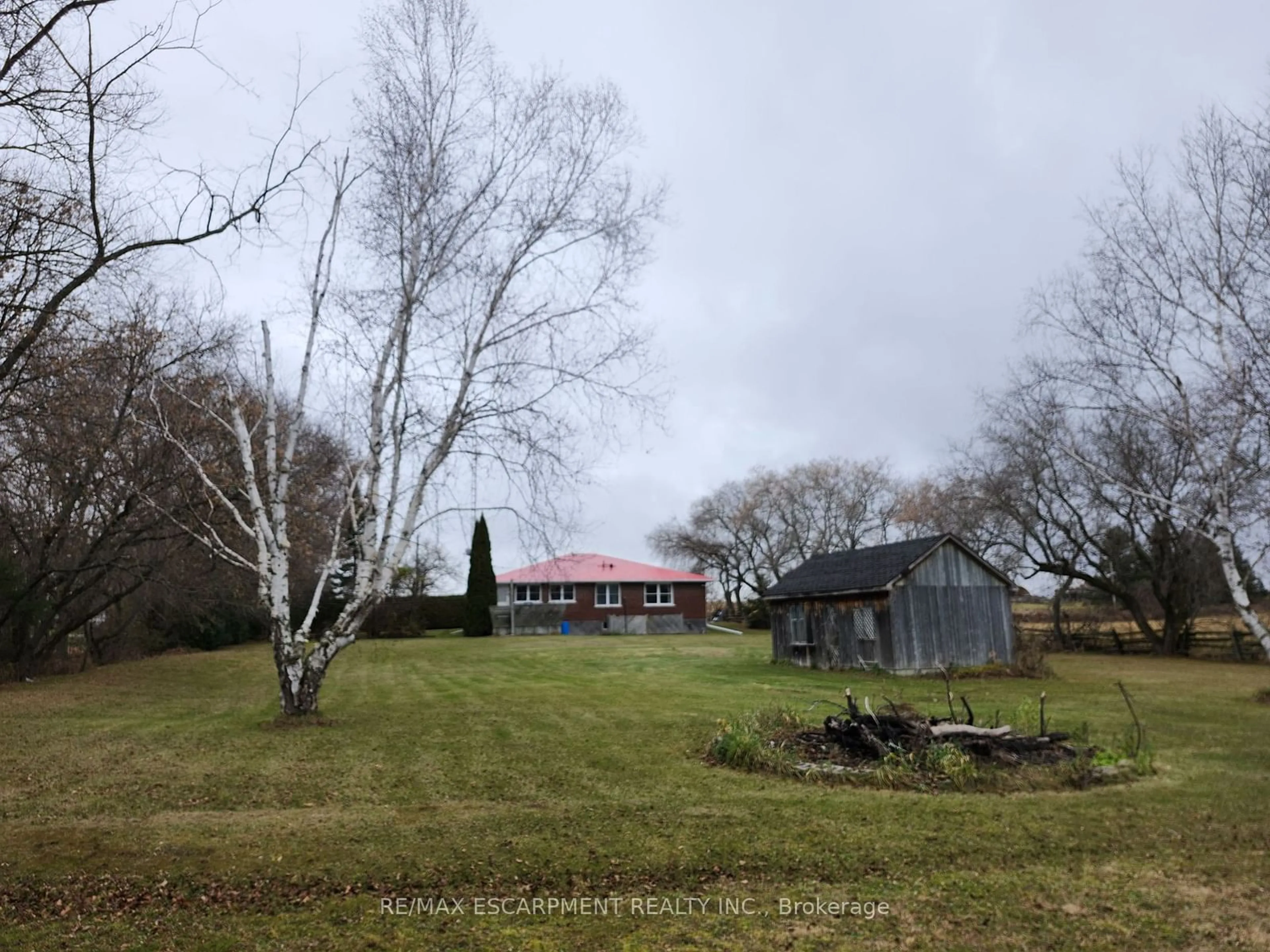 A pic from outside/outdoor area/front of a property/back of a property/a pic from drone, unknown for 1164 Killarney Bay Rd, Kawartha Lakes Ontario K0M 1G0