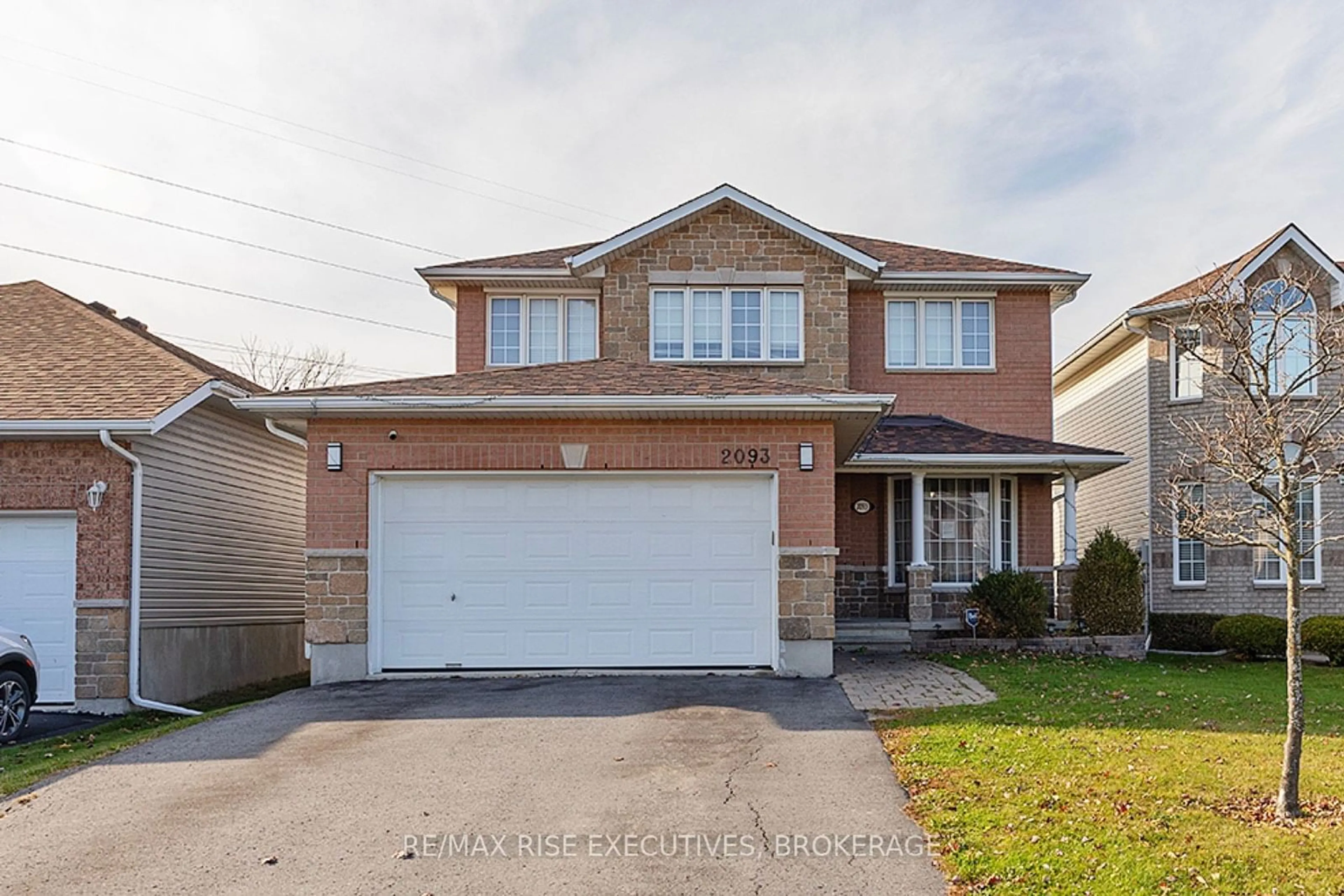 Frontside or backside of a home, the street view for 2093 Swanfield St, Kingston Ontario K7M 0A9