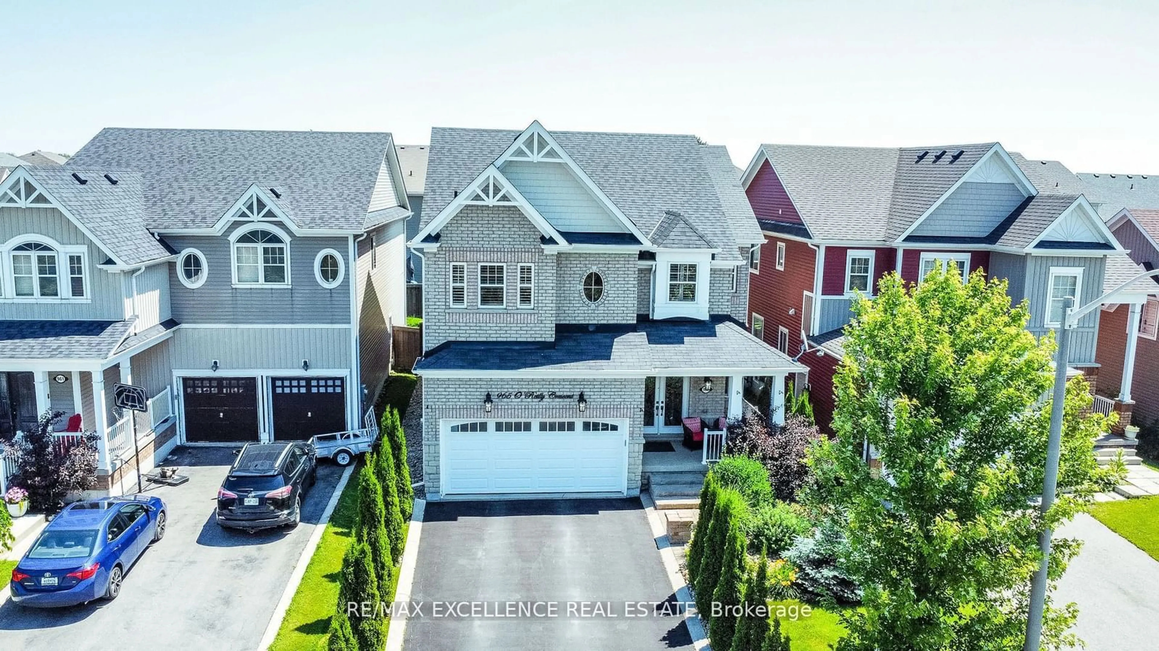 Frontside or backside of a home, the street view for 965 O'Reilly Cres, Shelburne Ontario L9V 2S4