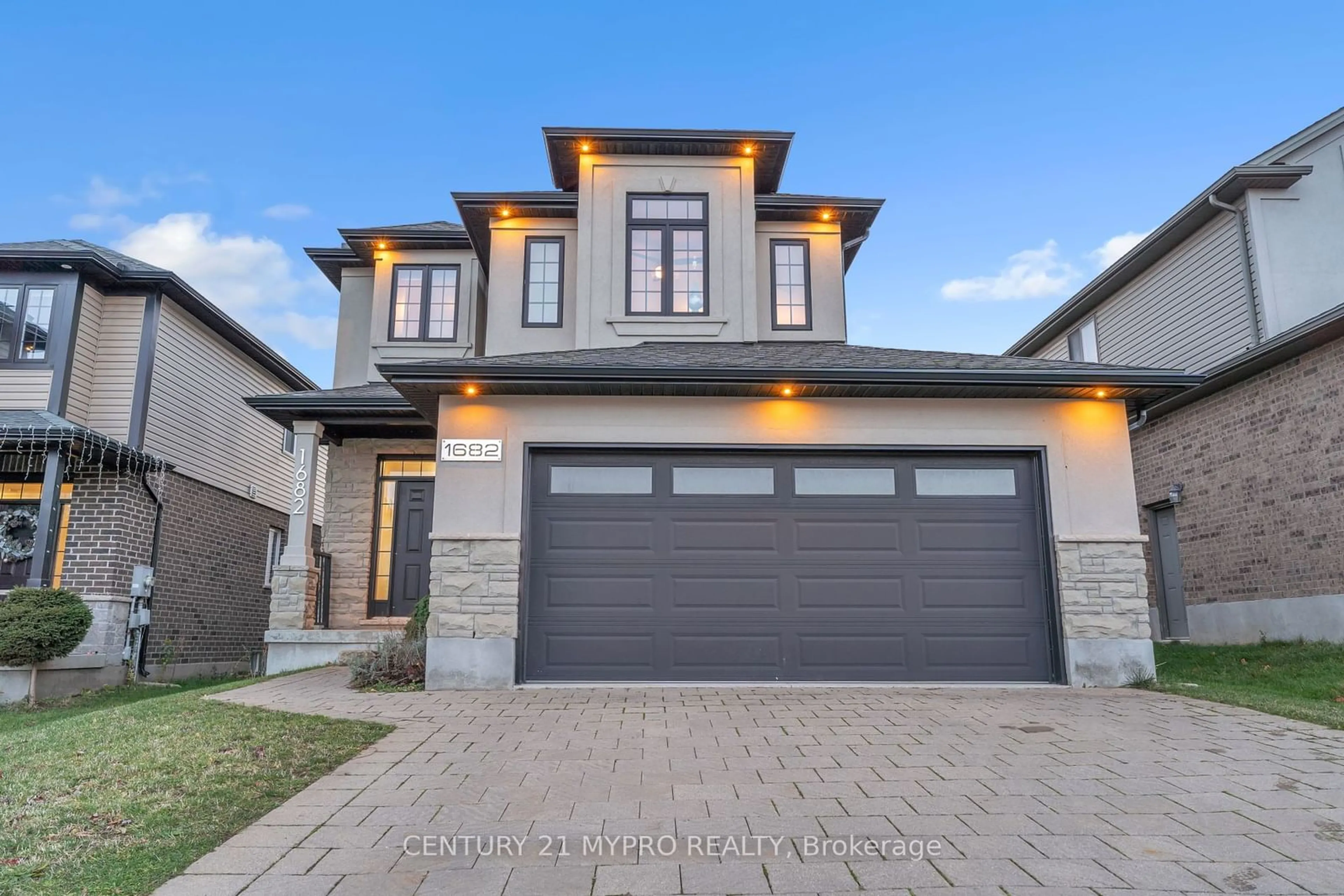 Frontside or backside of a home, the street view for 1682 Beaverbrook Ave, London Ontario N6H 0E3