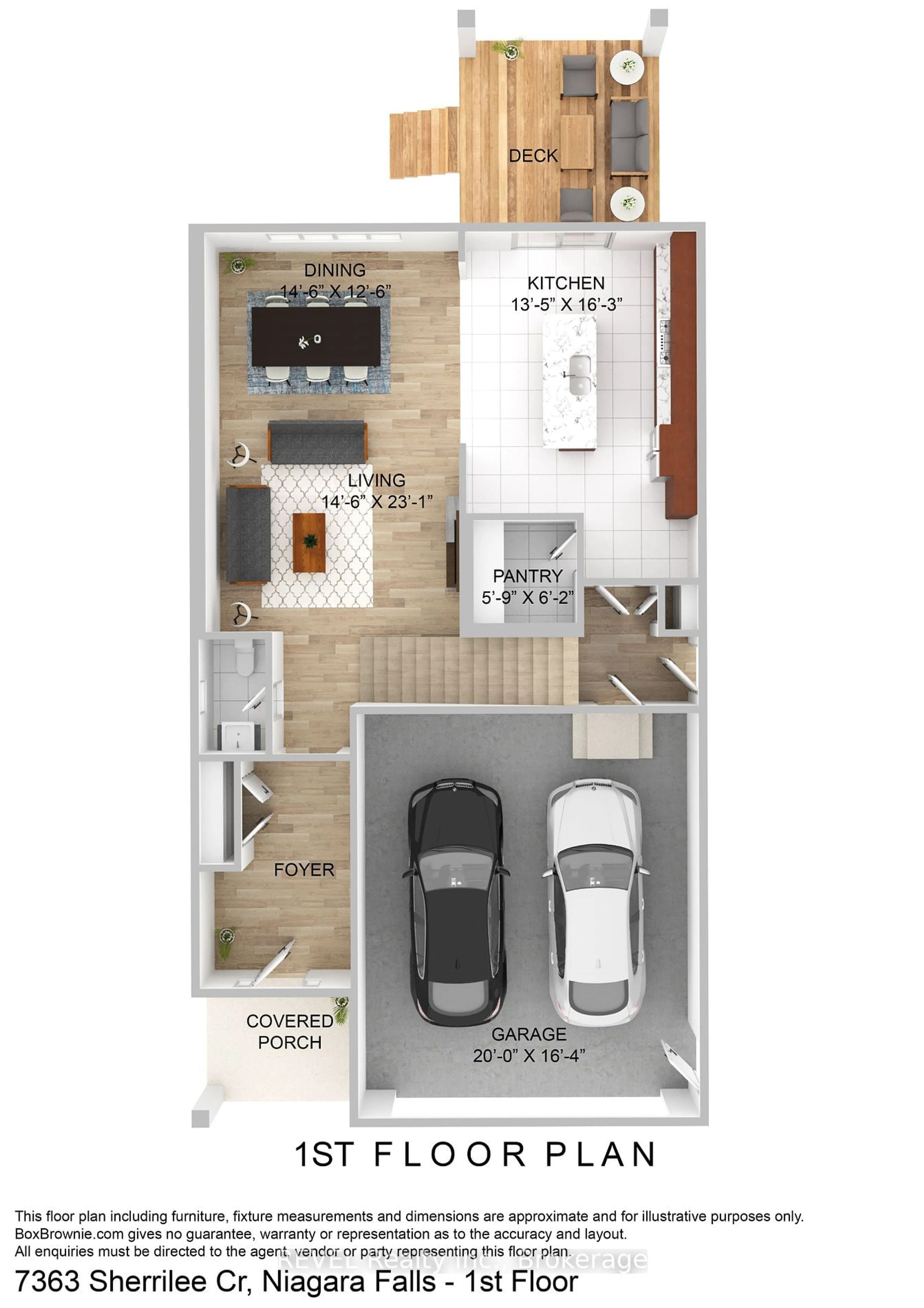 Floor plan for 7363 SHERRILEE Cres, Niagara Falls Ontario L2H 3T1