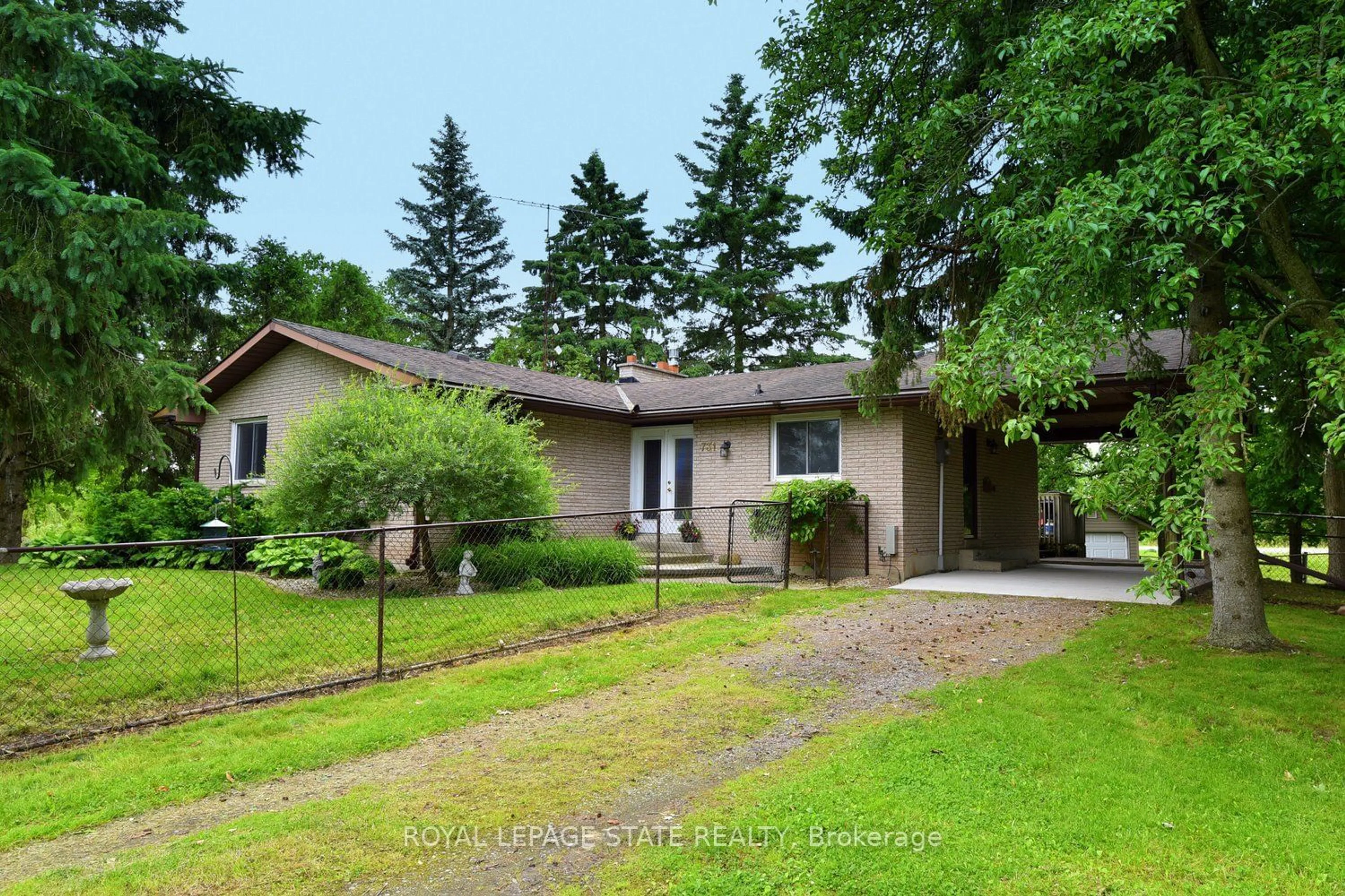 Frontside or backside of a home, cottage for 731 Old Hwy 8, Hamilton Ontario L0R 1X0