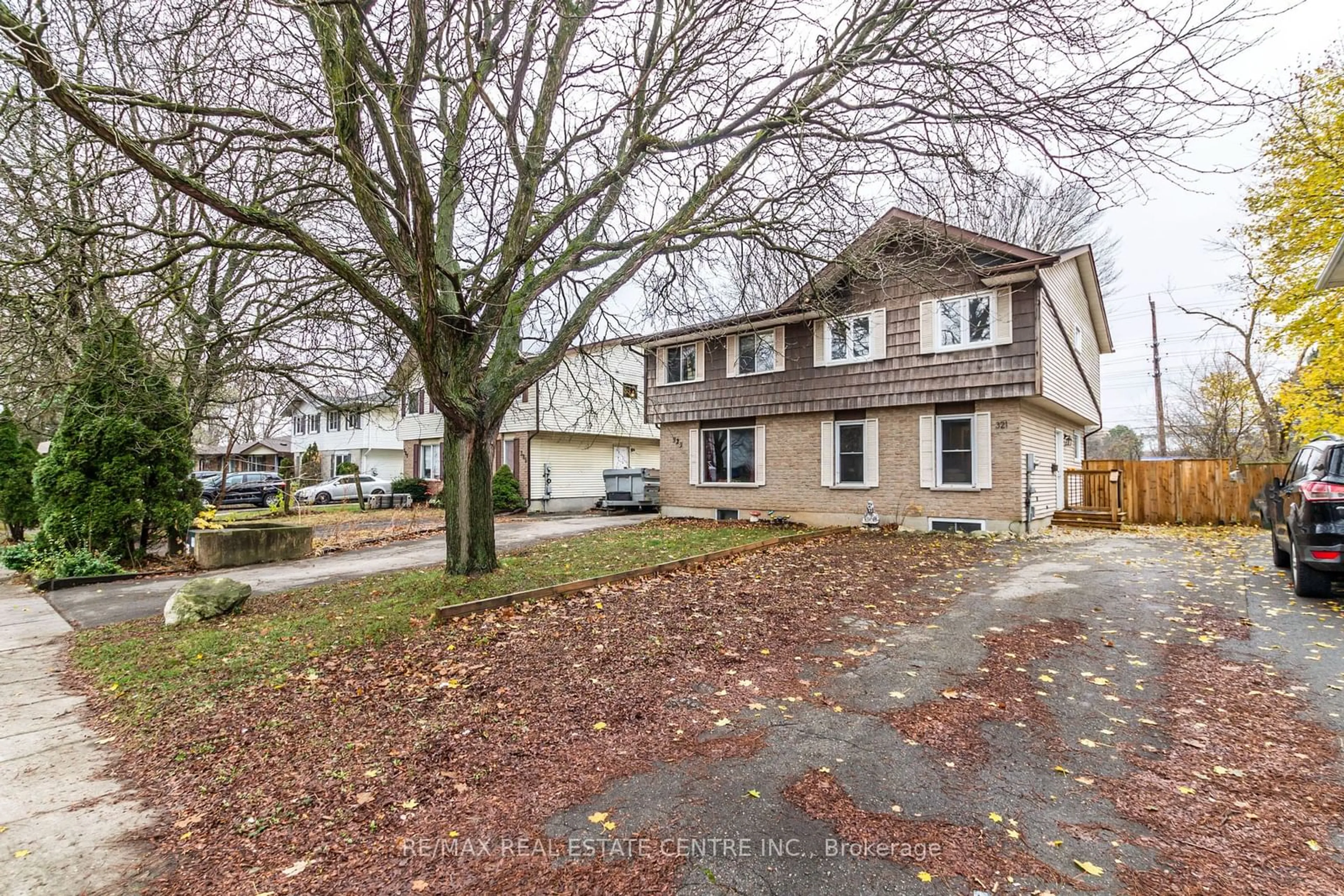 Frontside or backside of a home, the street view for 321 Cole Rd, Guelph Ontario N1G 3G7