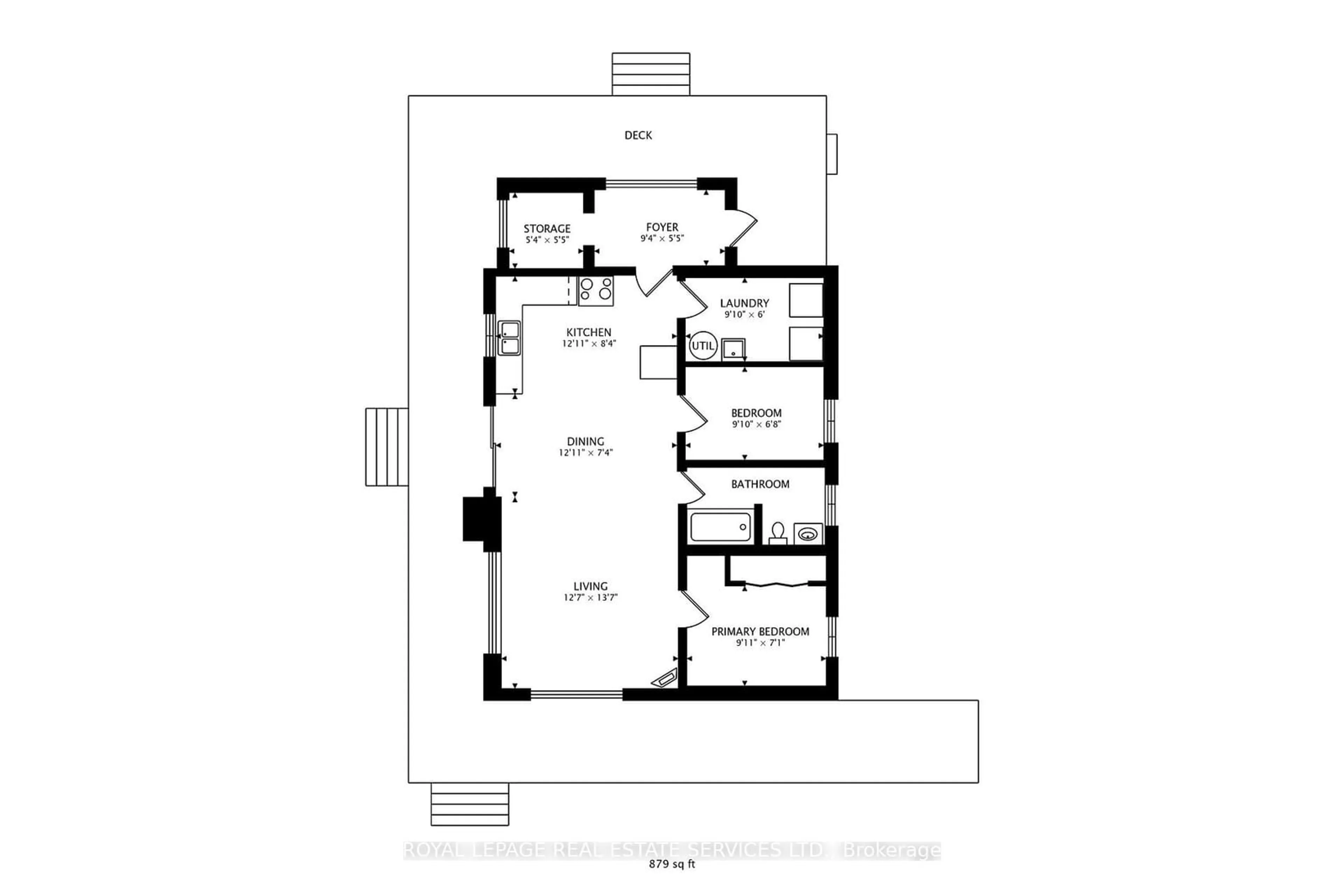 Floor plan for 4 Dell St, Mulmur Ontario L0N 1H0