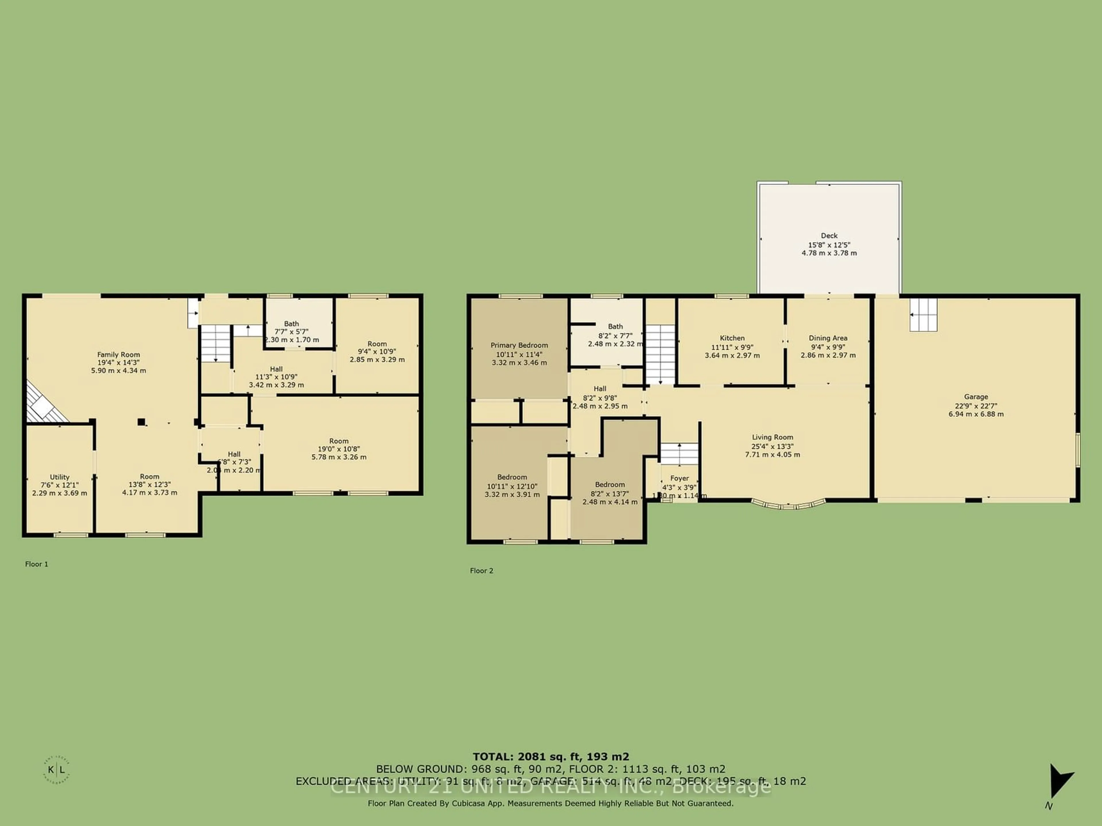 Floor plan for 683 Deerfield Cres, Smith-Ennismore-Lakefield Ontario K0L 1T0