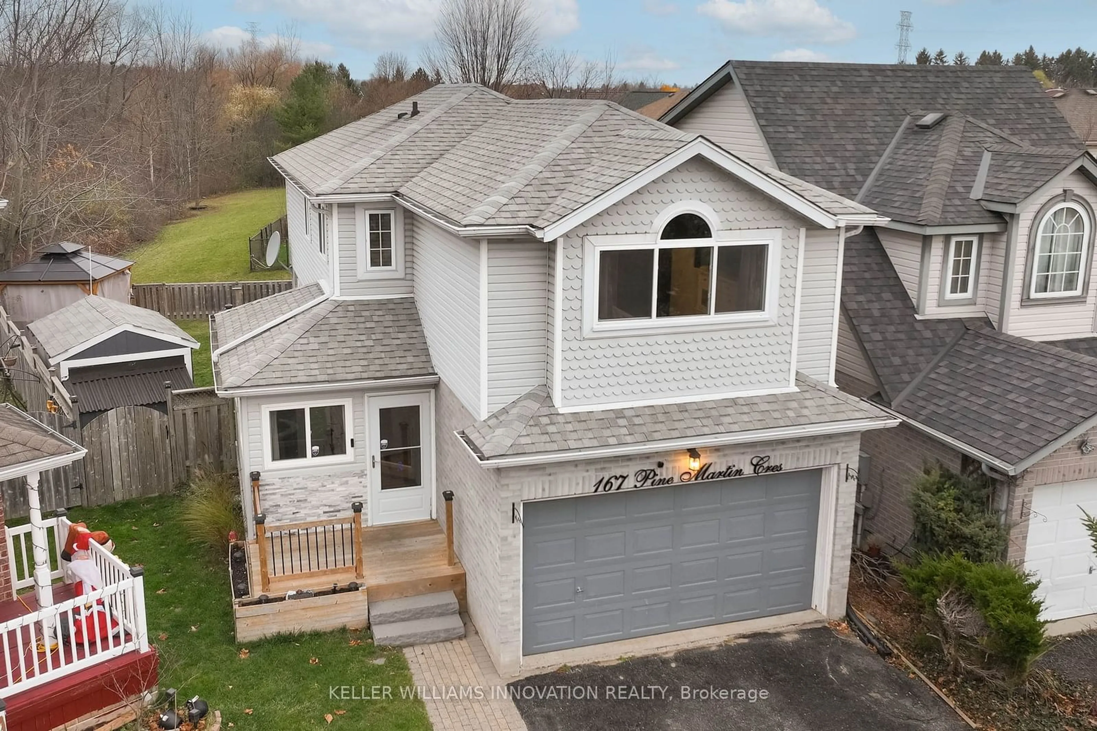 Frontside or backside of a home, cottage for 167 Pine Martin Cres, Kitchener Ontario N2E 3R8