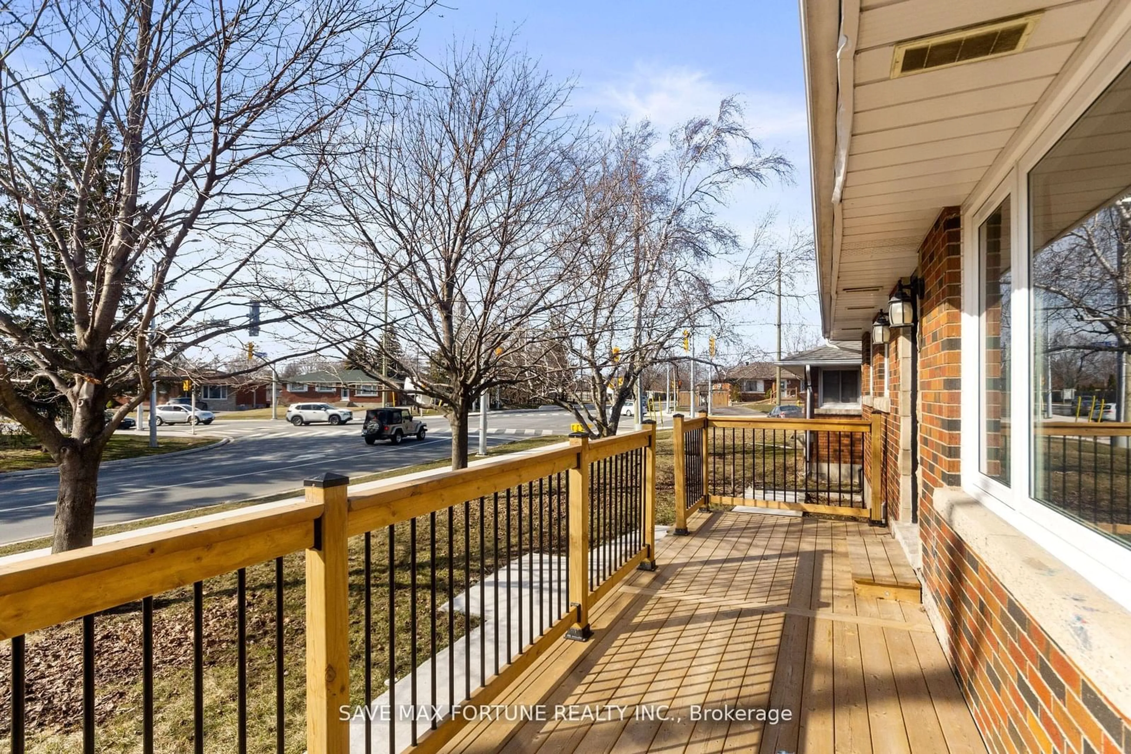 Patio, the fenced backyard for 38 Collier Rd, Thorold Ontario L2V 2X3