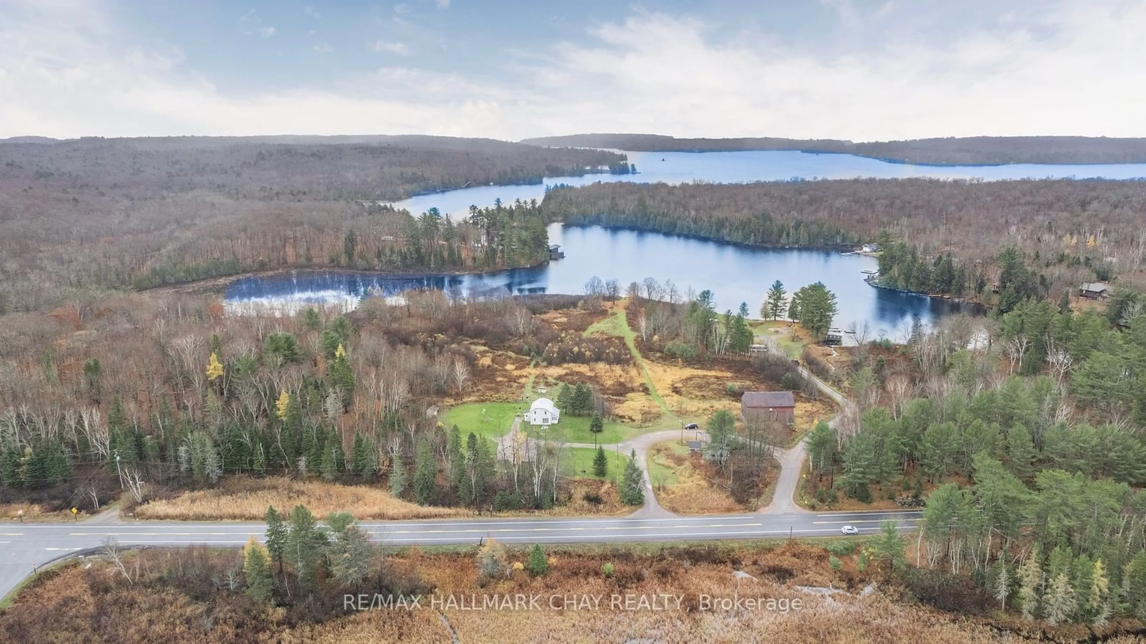 A pic from exterior of the house or condo, the view of lake or river for 5403 A HWY 124, Magnetawan Ontario P0A 1P0