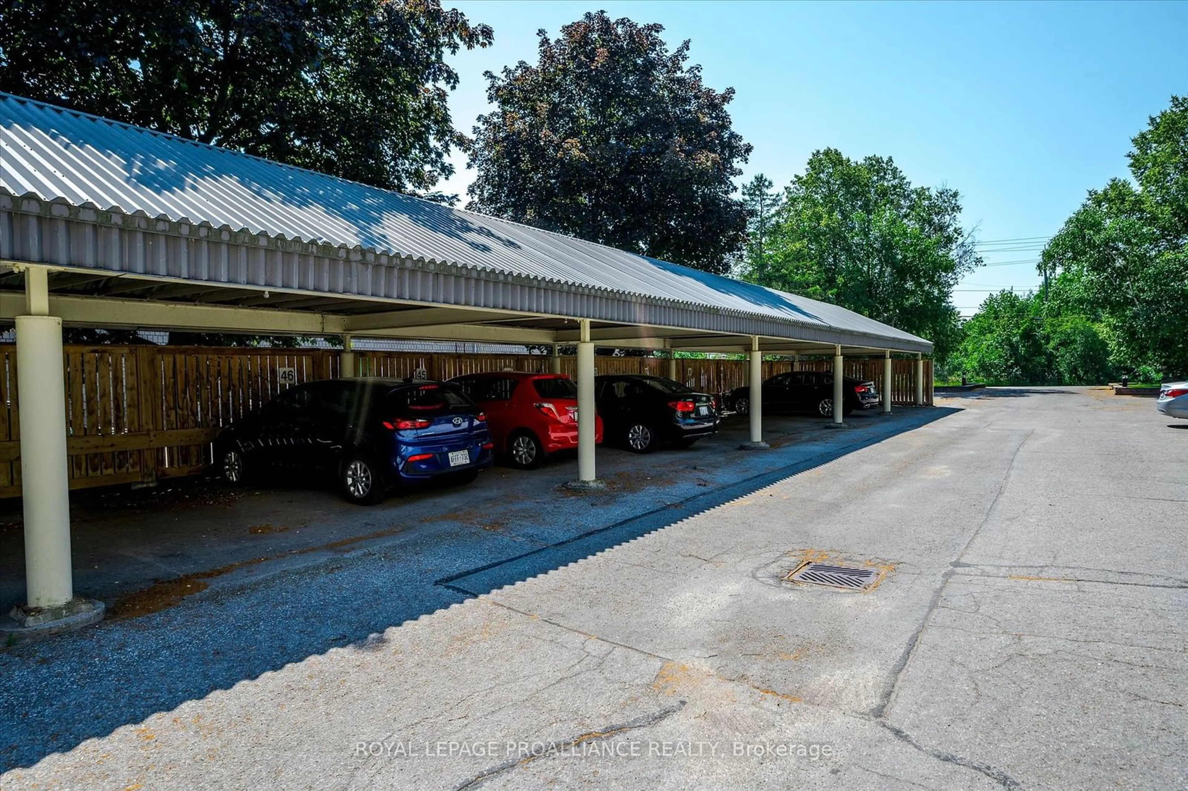 Indoor garage, cement floor for 40 Auburn St #107, Peterborough Ontario K9H 2G2