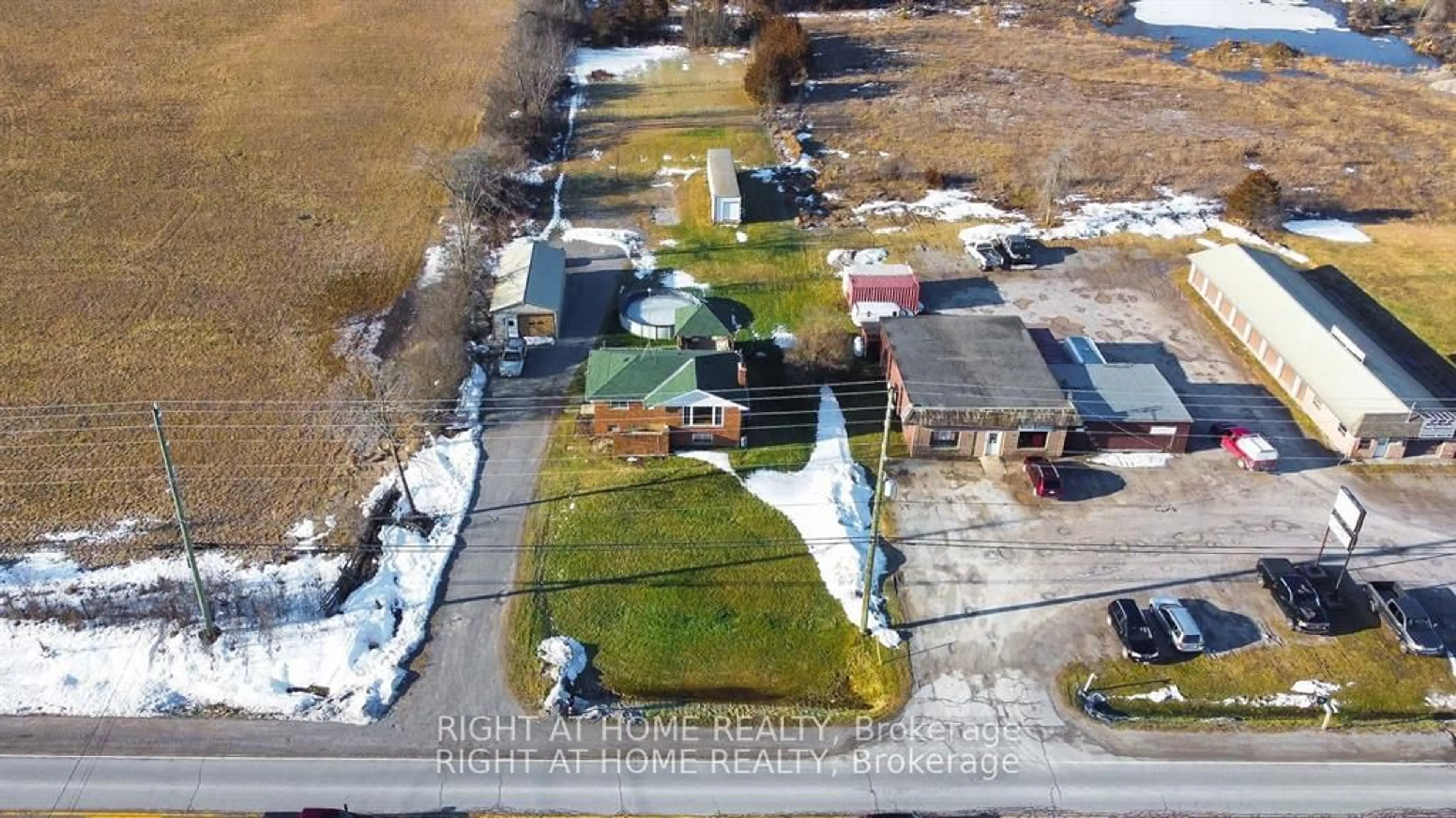 Frontside or backside of a home, the street view for 3369 County 36 Rd, Kawartha Lakes Ontario K0M 1A0