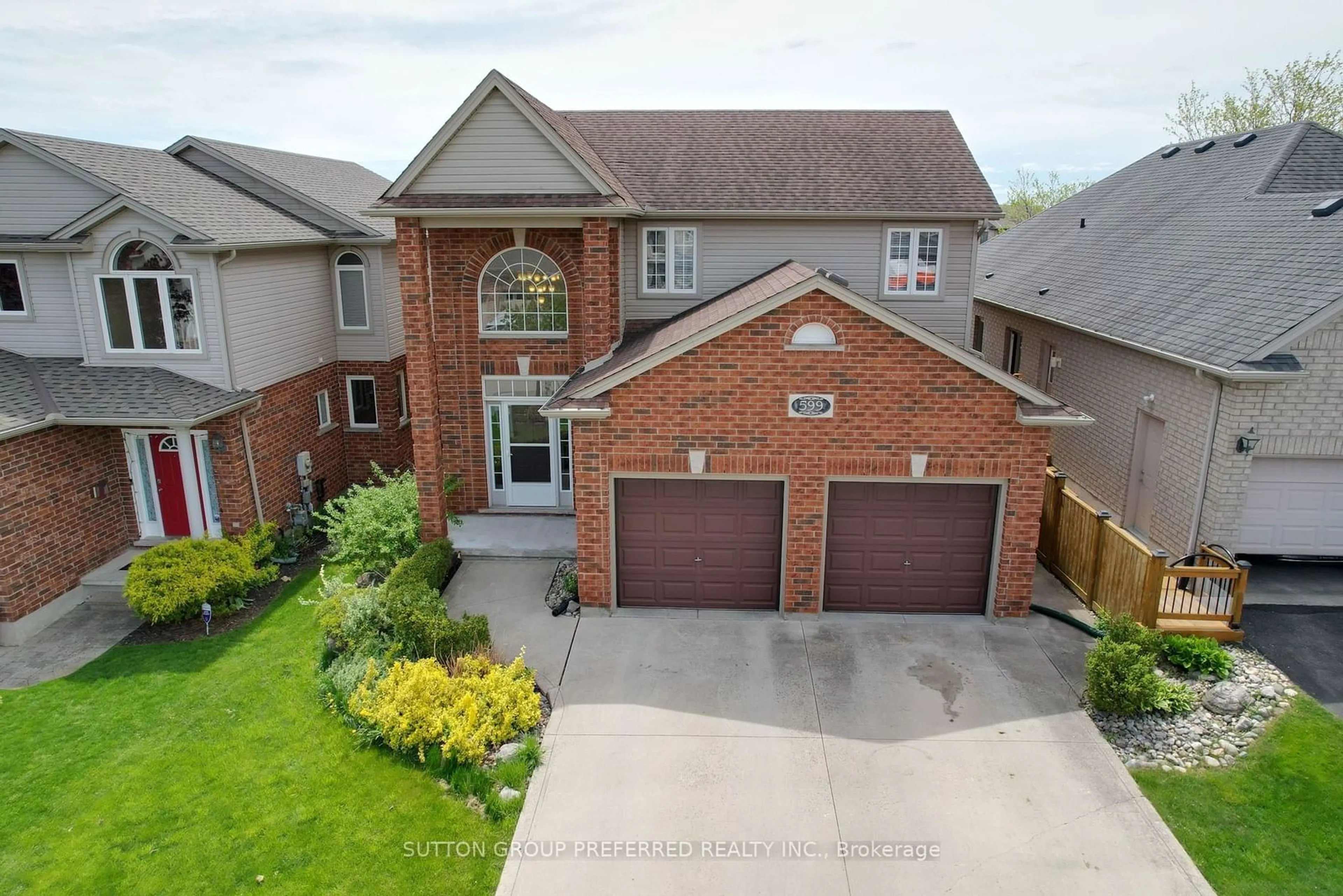 Frontside or backside of a home, the street view for 599 Garibaldi Ave, London Ontario N5X 4R6