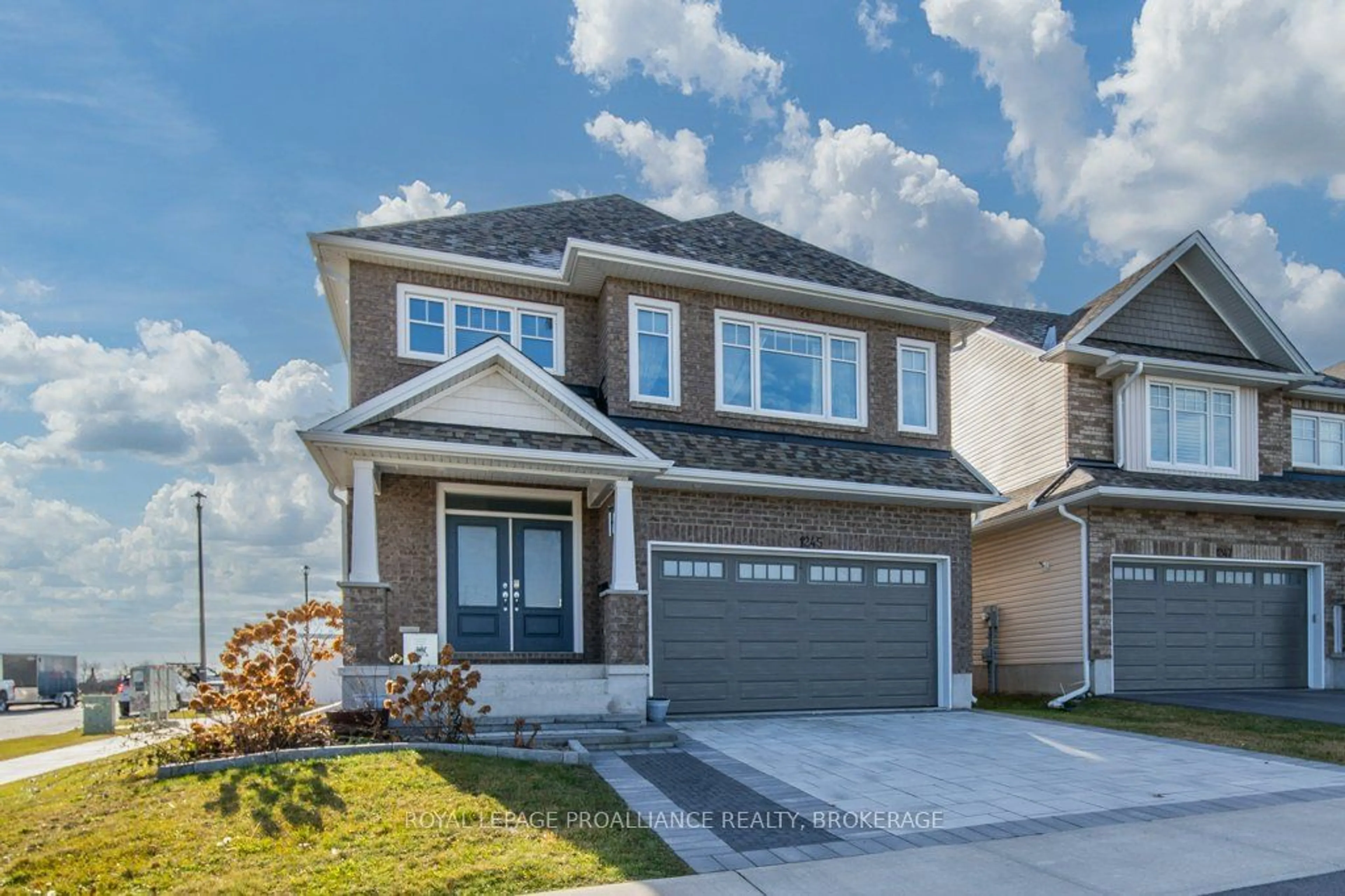 Frontside or backside of a home, the street view for 1245 Wheathill St, Kingston Ontario K7M 0H4