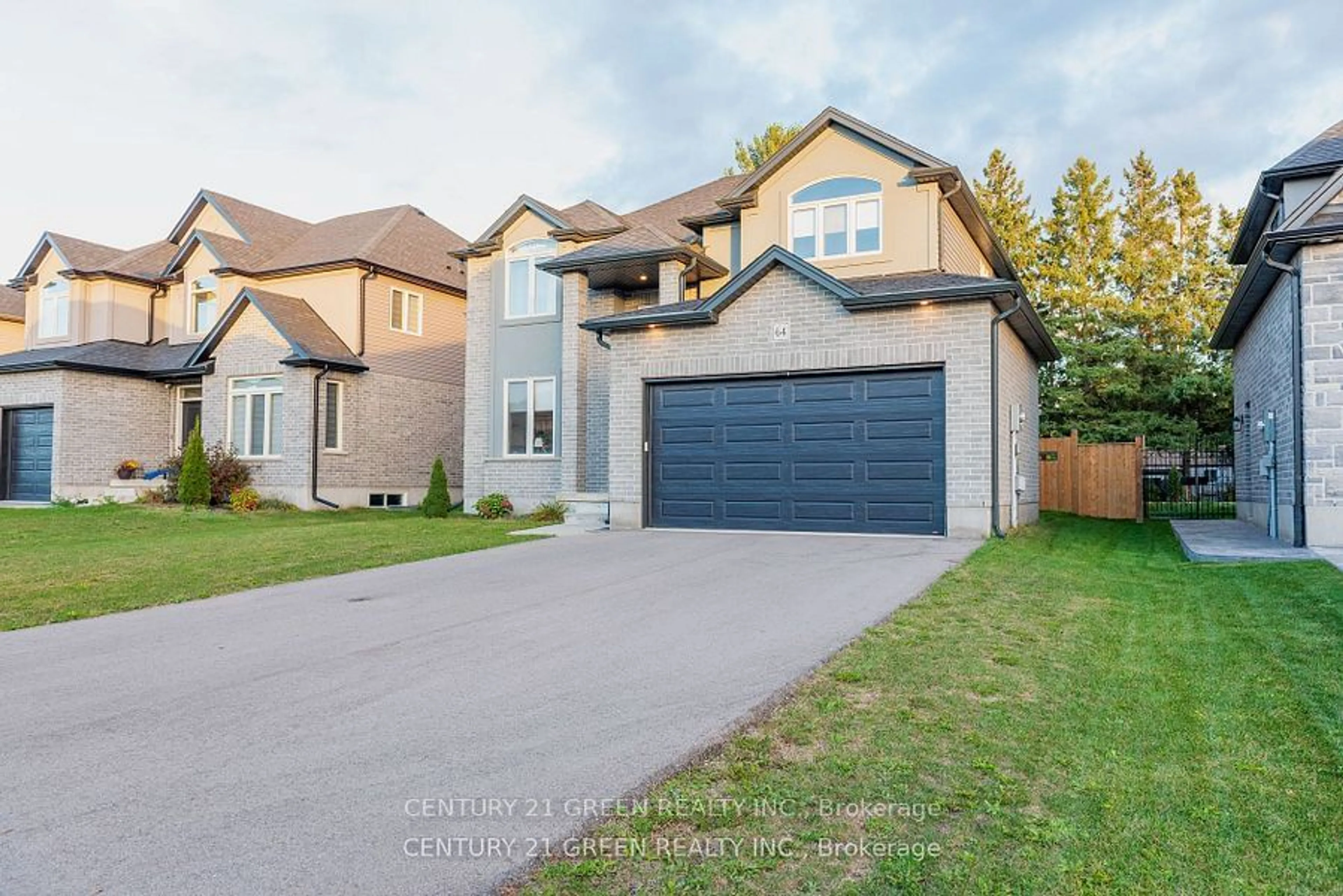 Frontside or backside of a home, the street view for 64 Burton St, East Zorra-Tavistock Ontario N0J 1M0