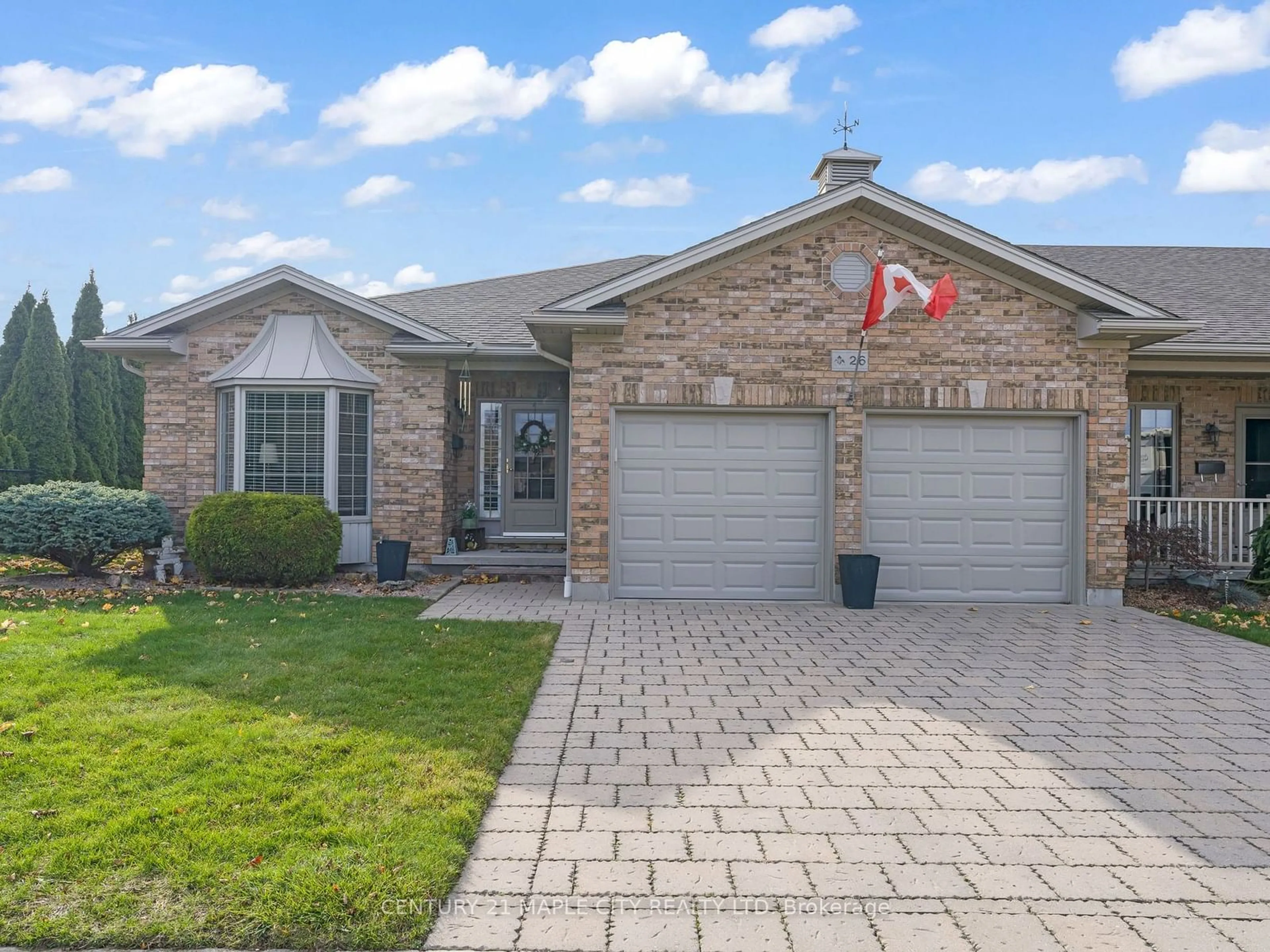 Home with brick exterior material for 26 HOME Pl, Chatham-Kent Ontario N7L 5P4