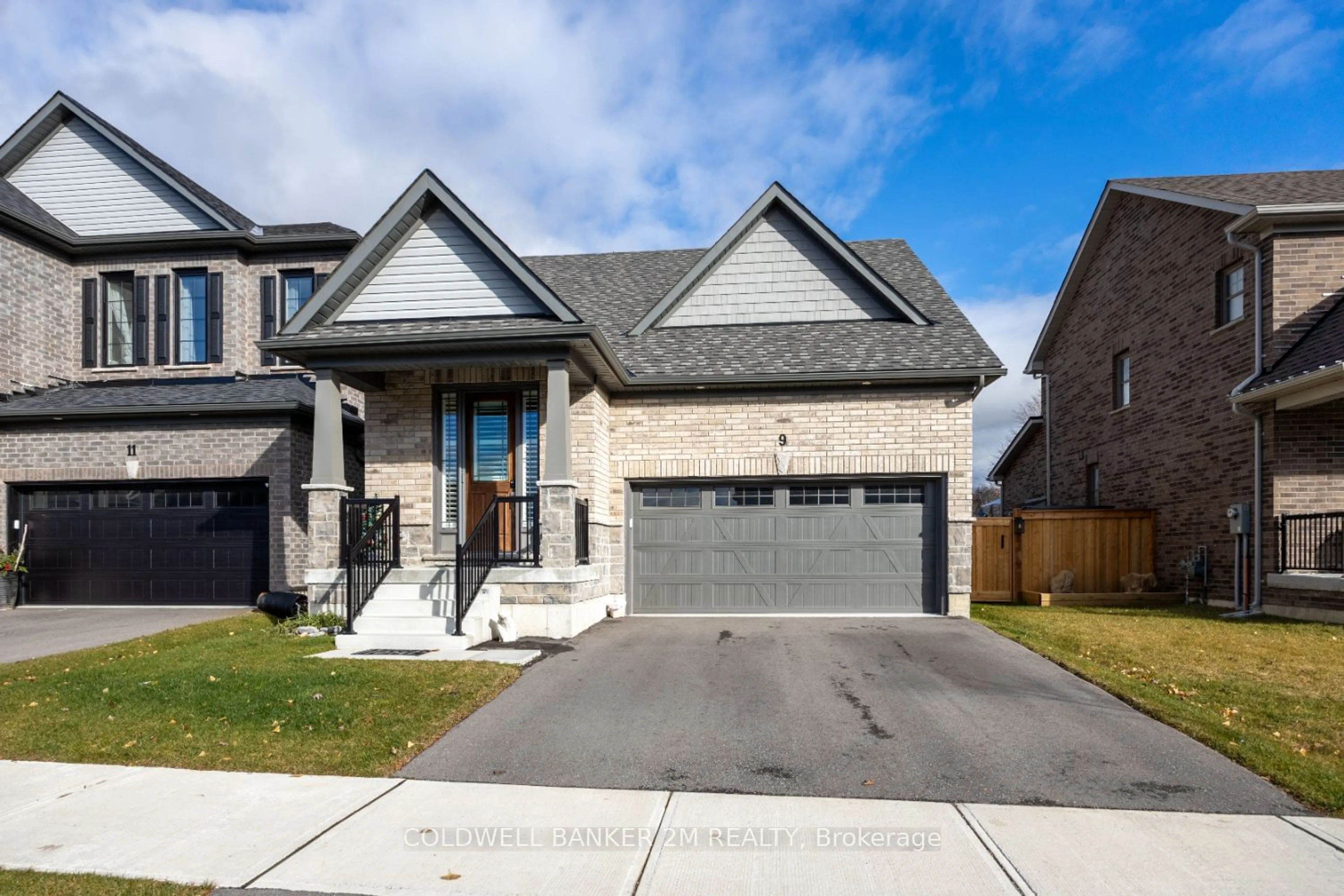 Frontside or backside of a home, the street view for 9 Corbett St, Port Hope Ontario L1A 0E5