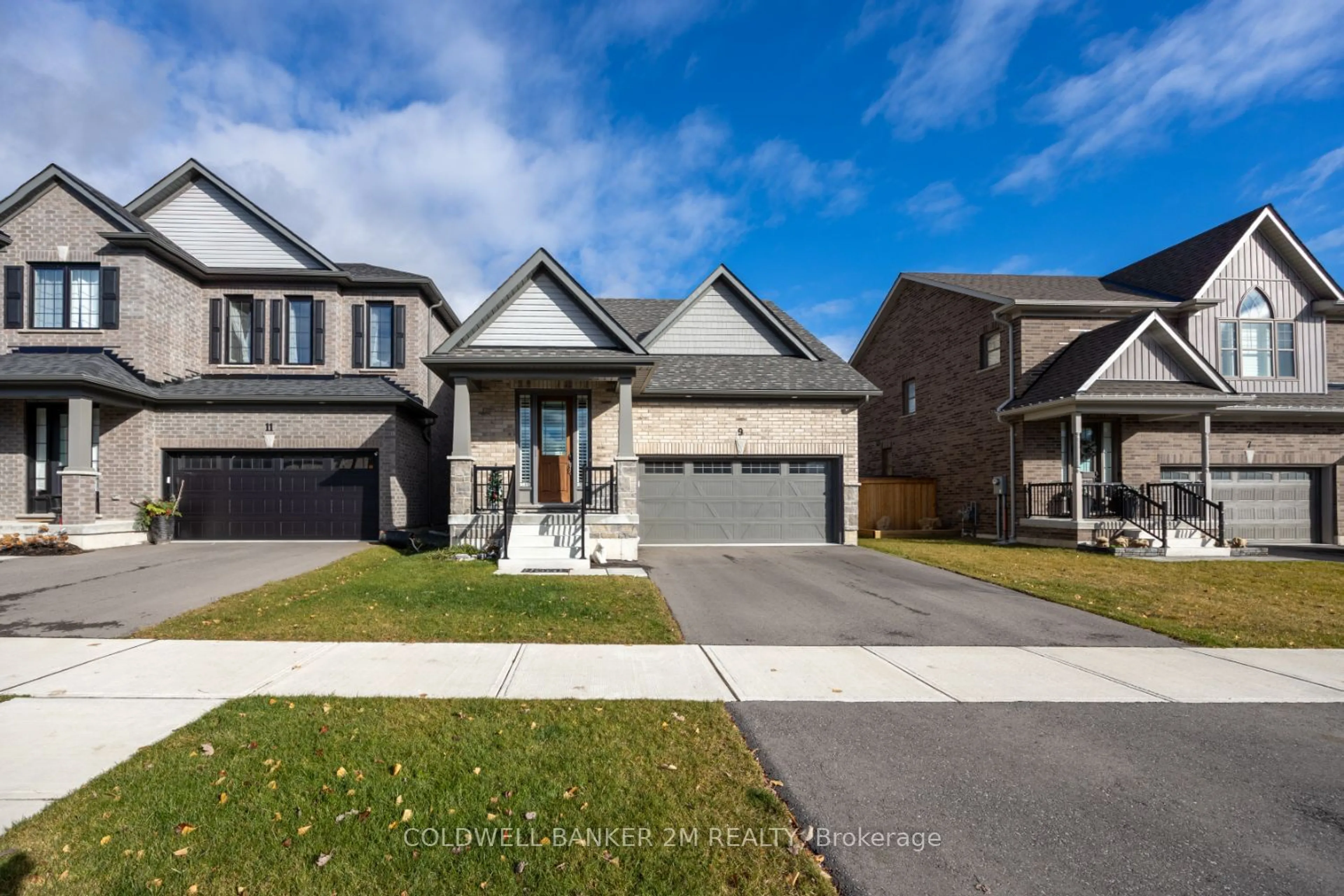 Frontside or backside of a home, the street view for 9 Corbett St, Port Hope Ontario L1A 0E5