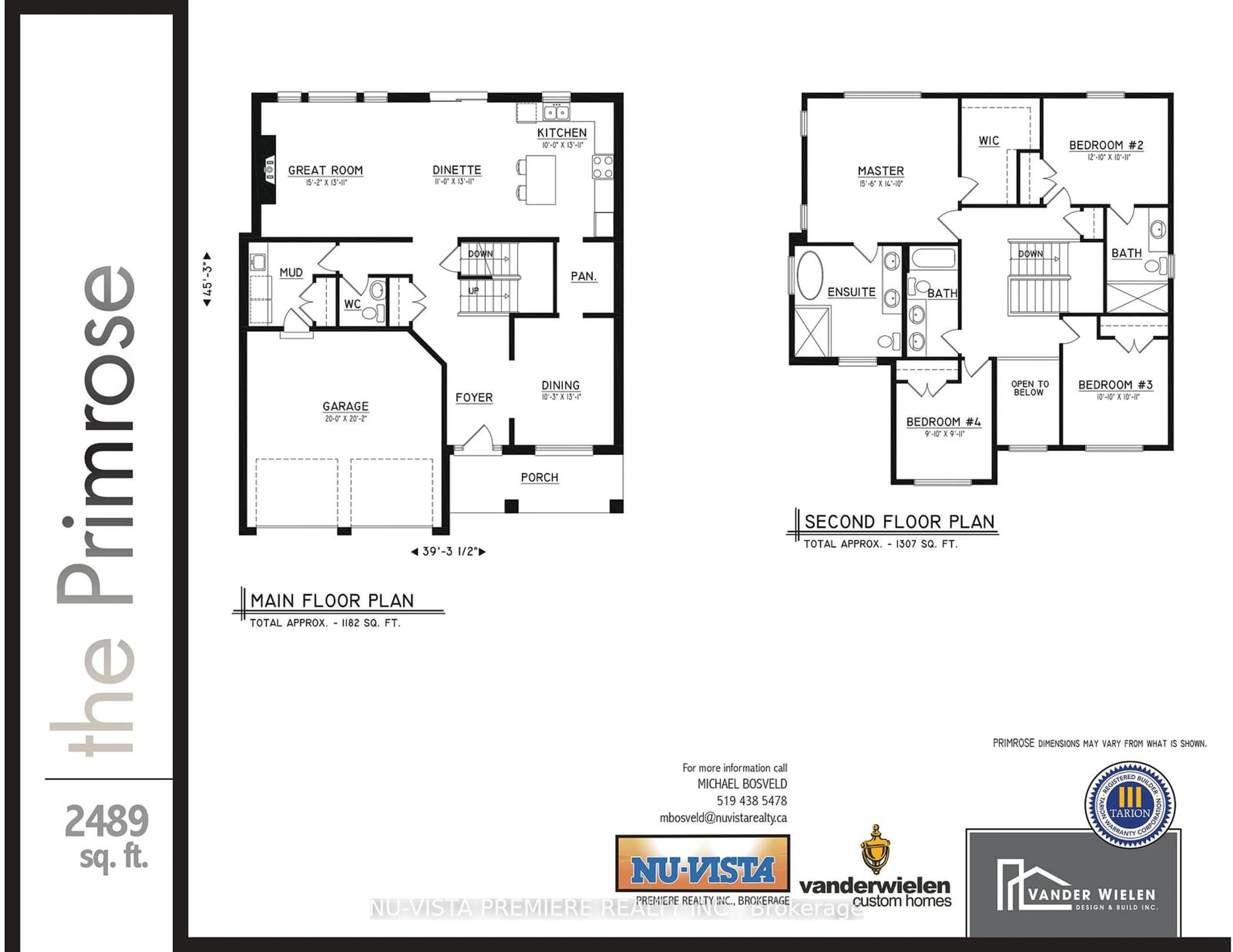 Floor plan for 162 Watts Dr, Lucan Biddulph Ontario N0M 2J0