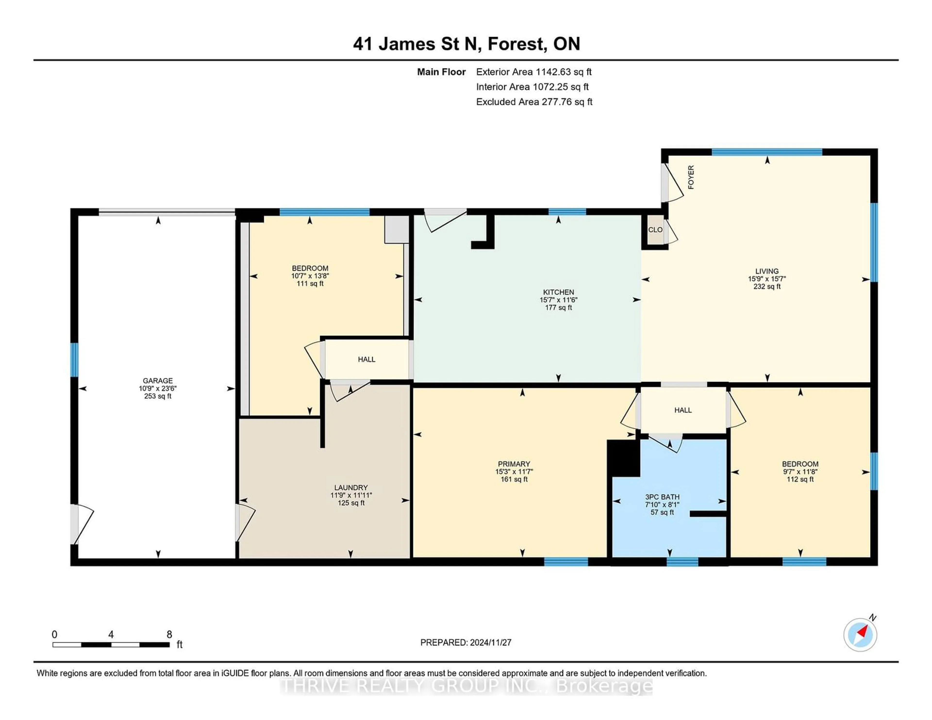 Floor plan for 41 James St, Lambton Shores Ontario N0N 1J0