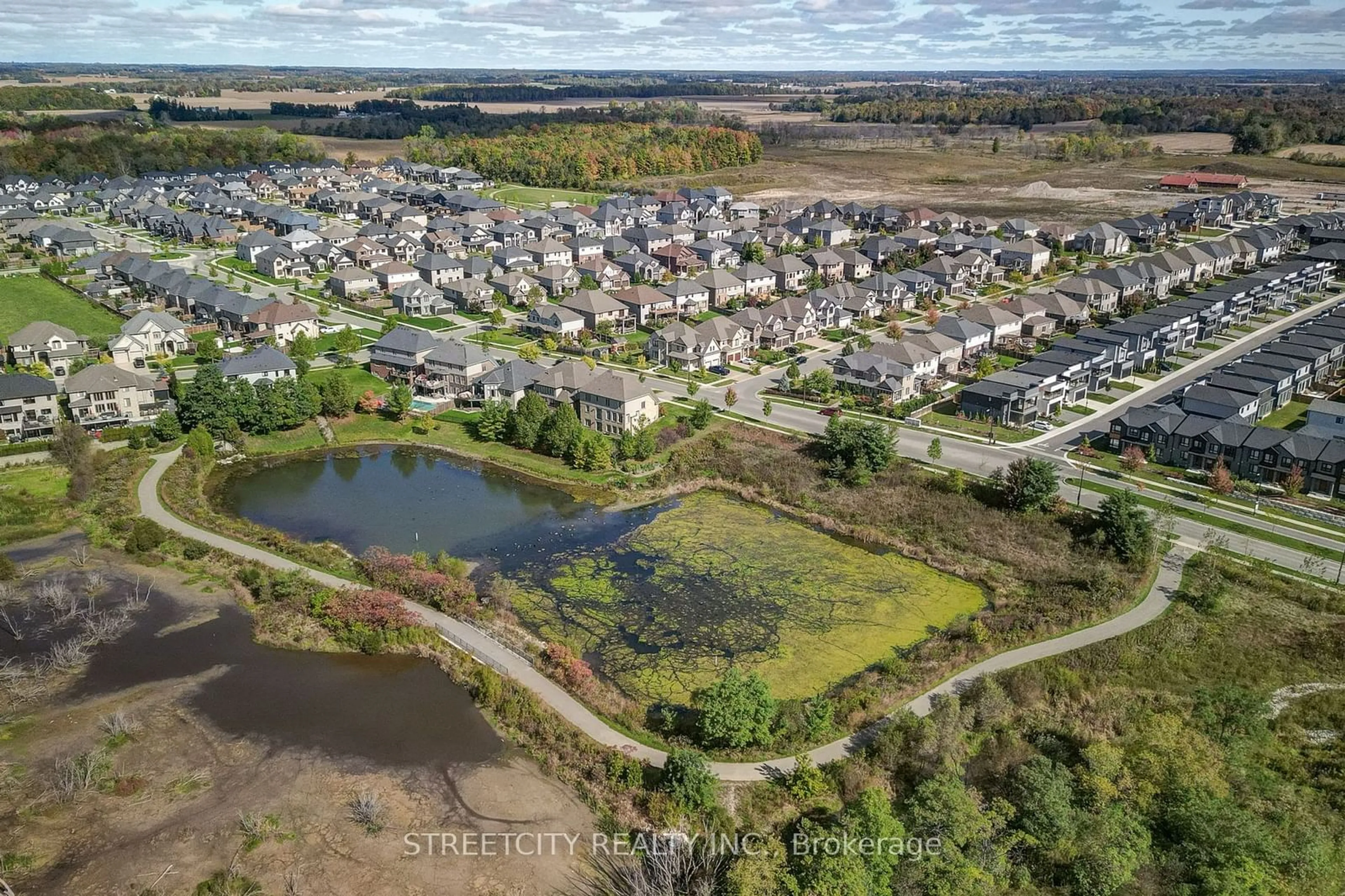 A pic from exterior of the house or condo, the view of lake or river for 489 Skyline Ave, London Ontario N5X 4L2