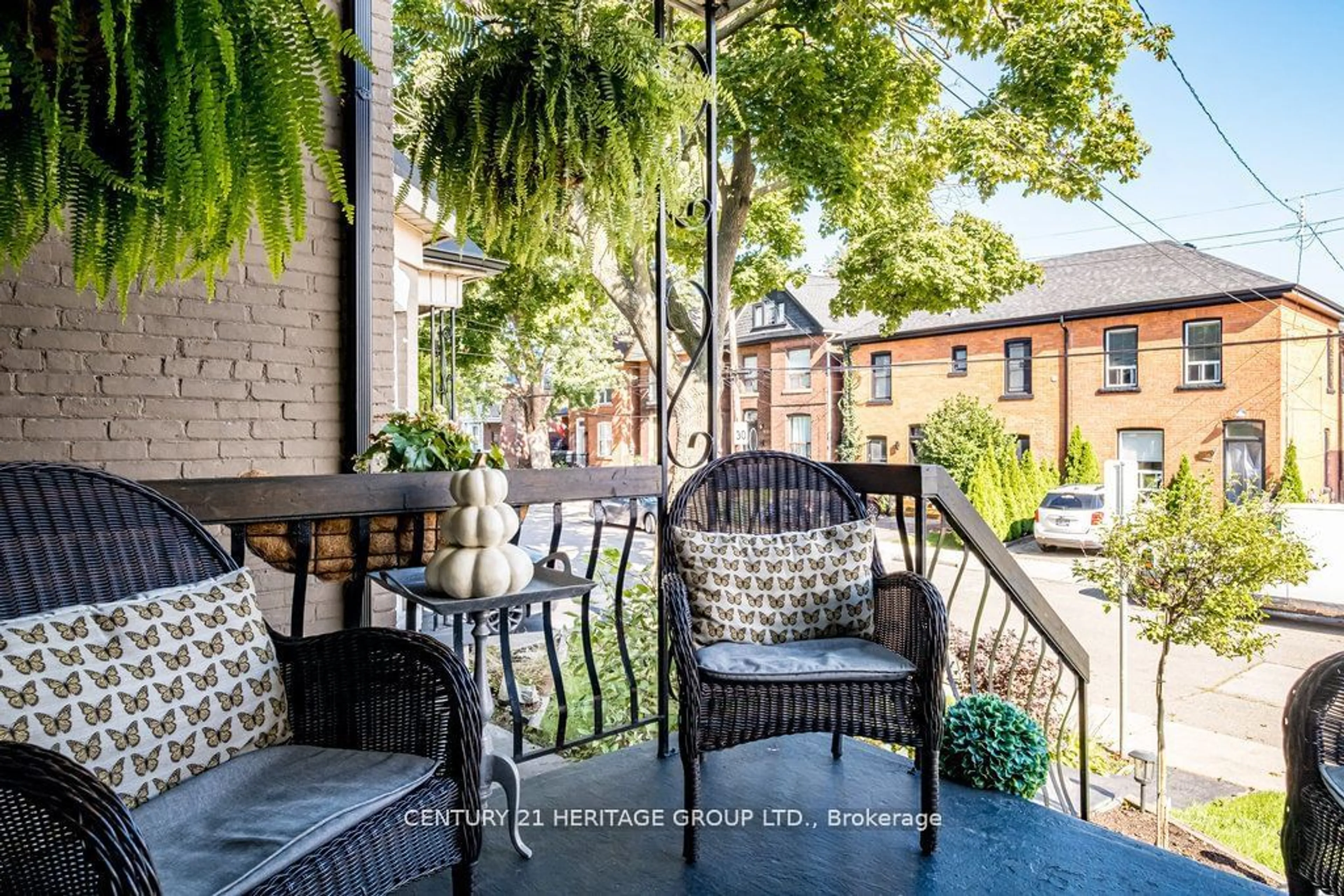 Patio, the fenced backyard for 485 Catharine St, Hamilton Ontario L8L 4V1