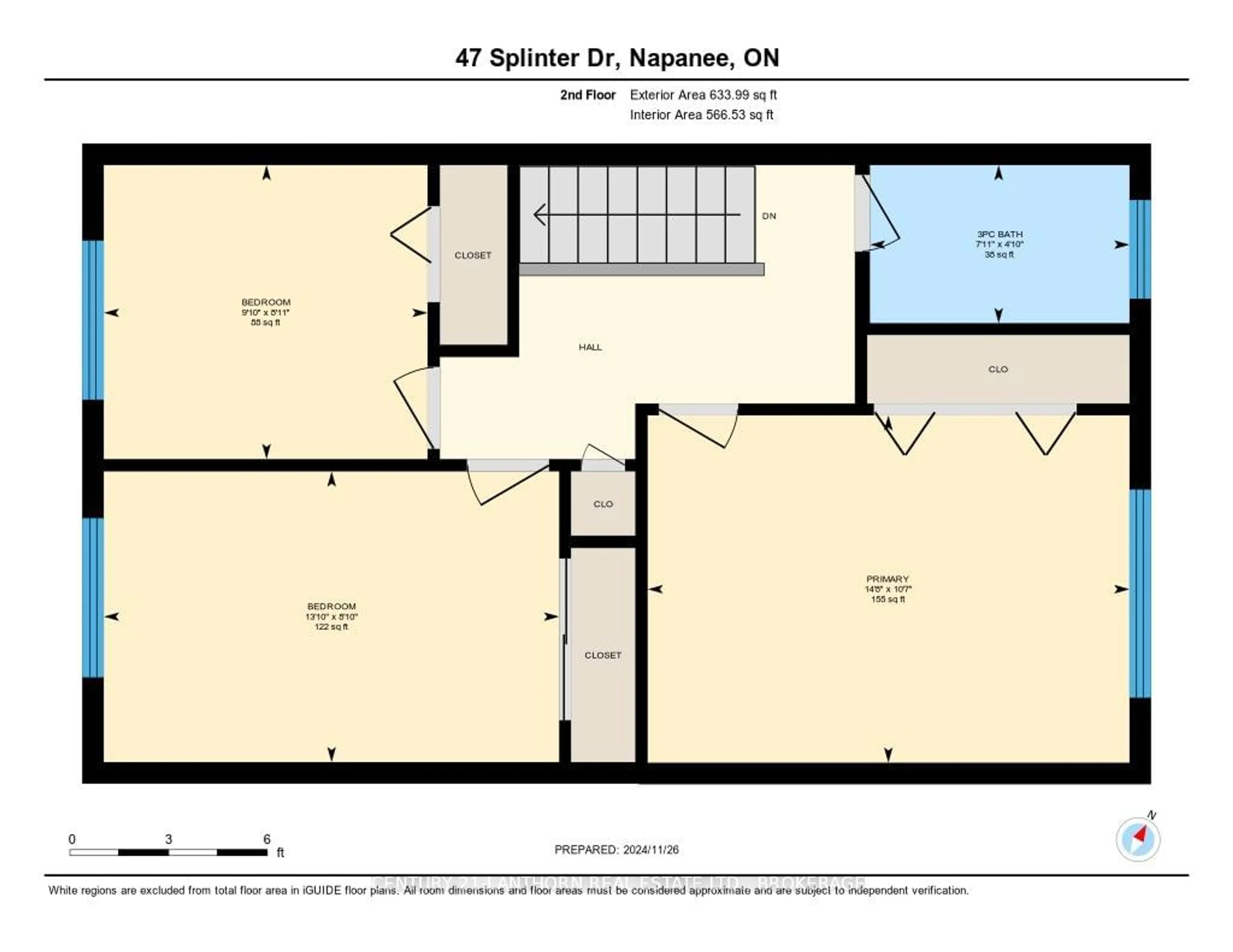 Floor plan for 47 Splinter Dr, Greater Napanee Ontario K7R 3R6