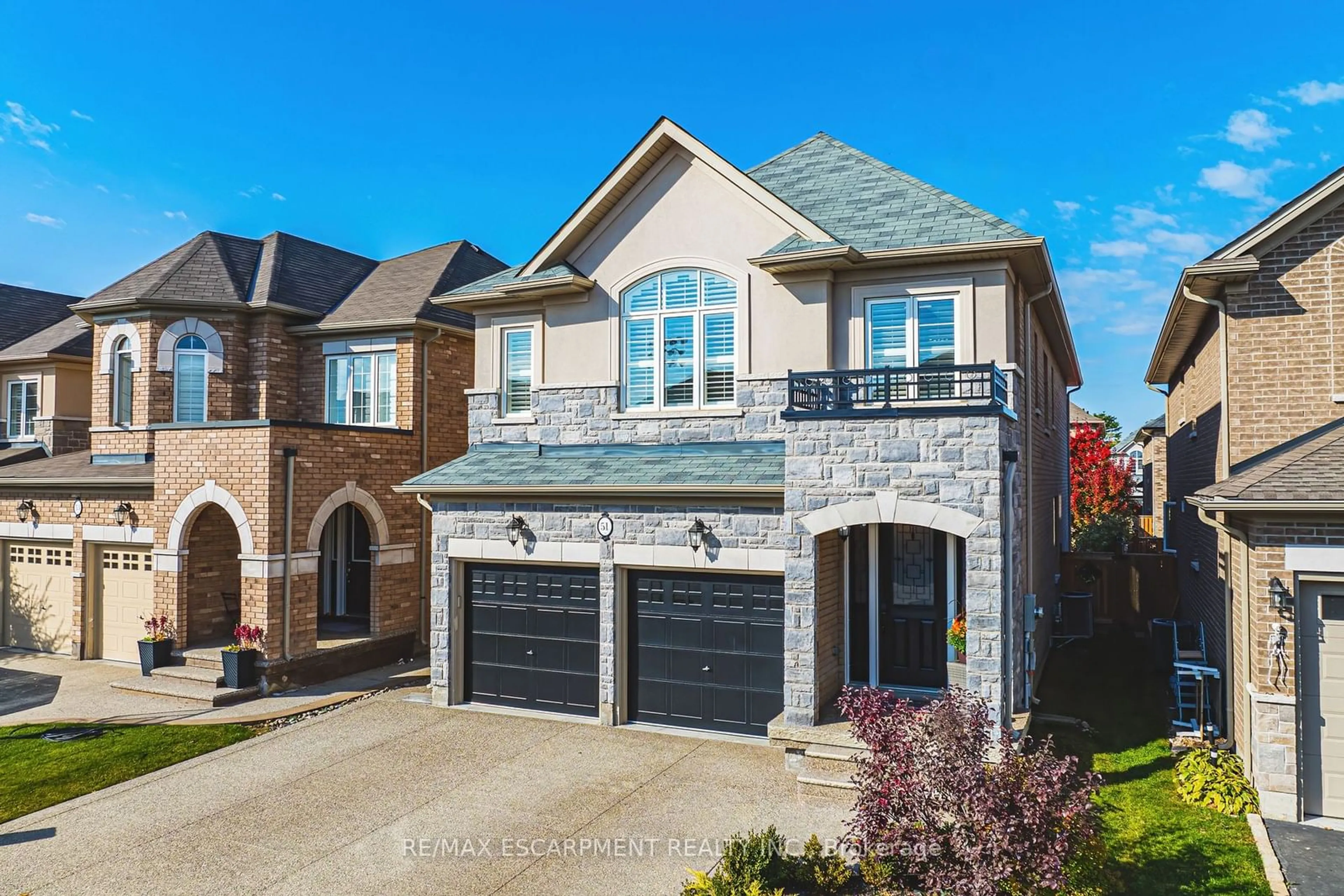 Home with brick exterior material for 51 Narbonne Cres, Hamilton Ontario L8J 0J7