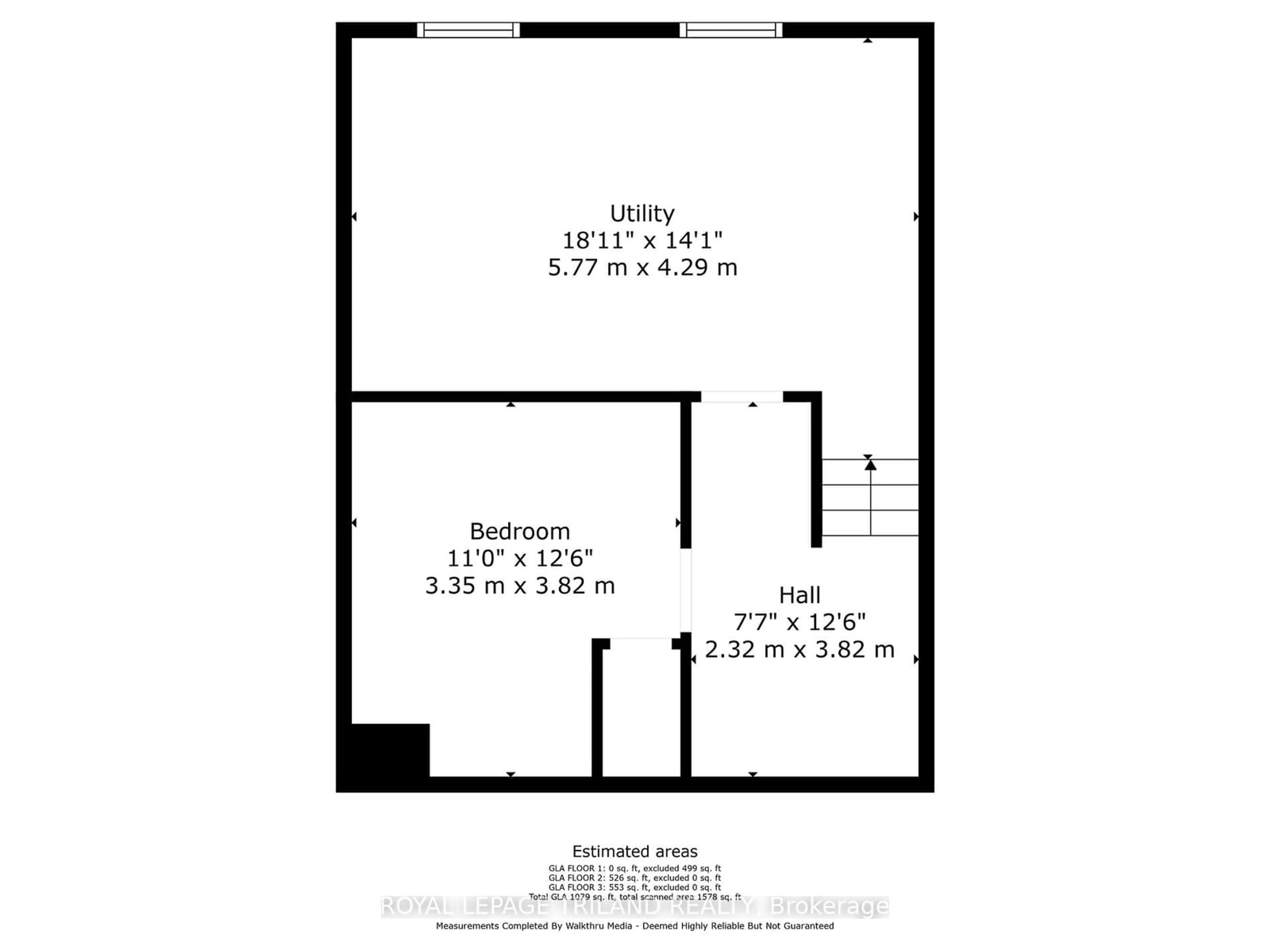 Floor plan for 1289 Jalna Blvd, London Ontario N6E 2G3