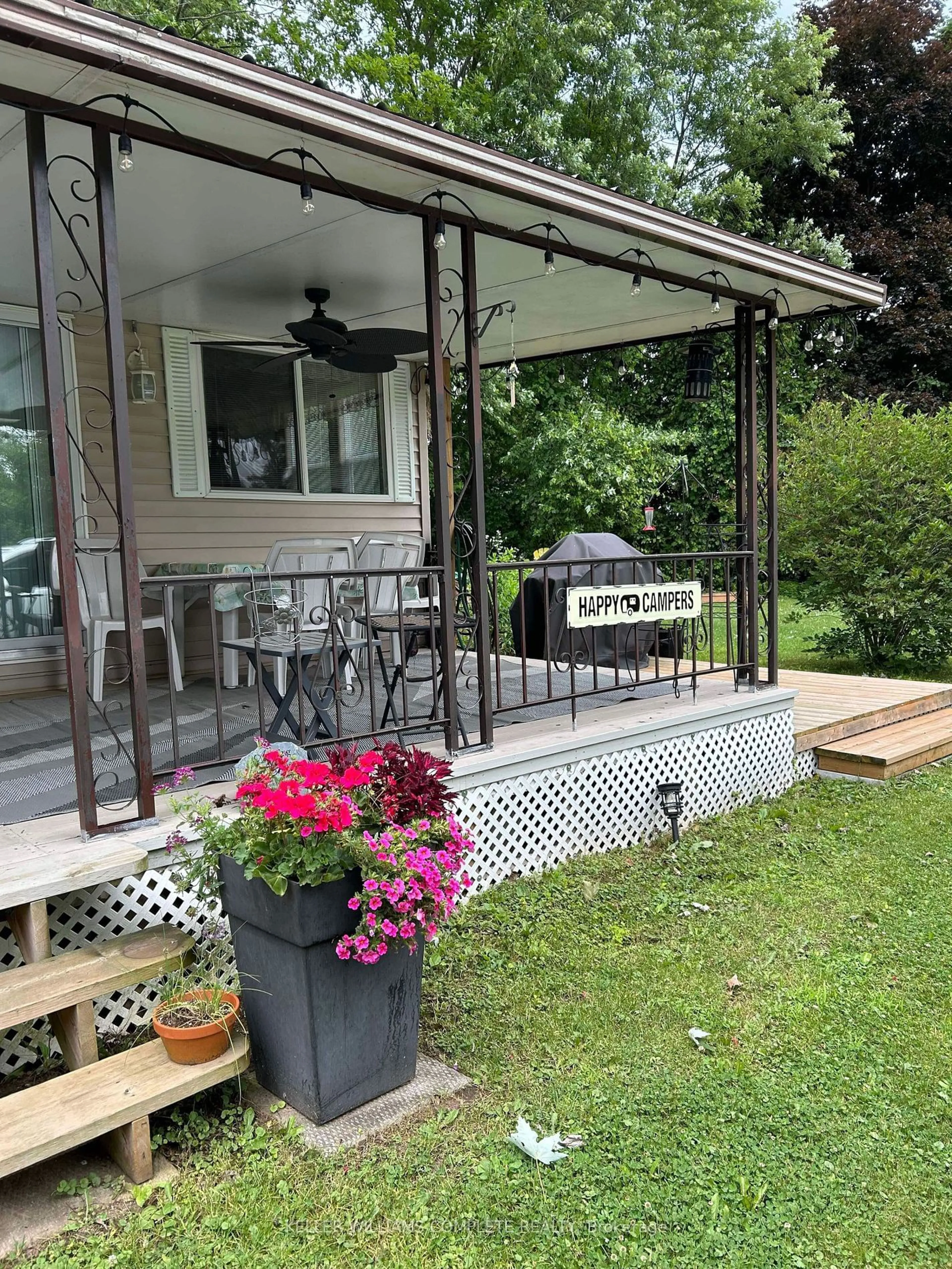 Patio, cottage for 137 Sixth Concession Rd #5 Cedar, Brant Ontario N0E 1A0