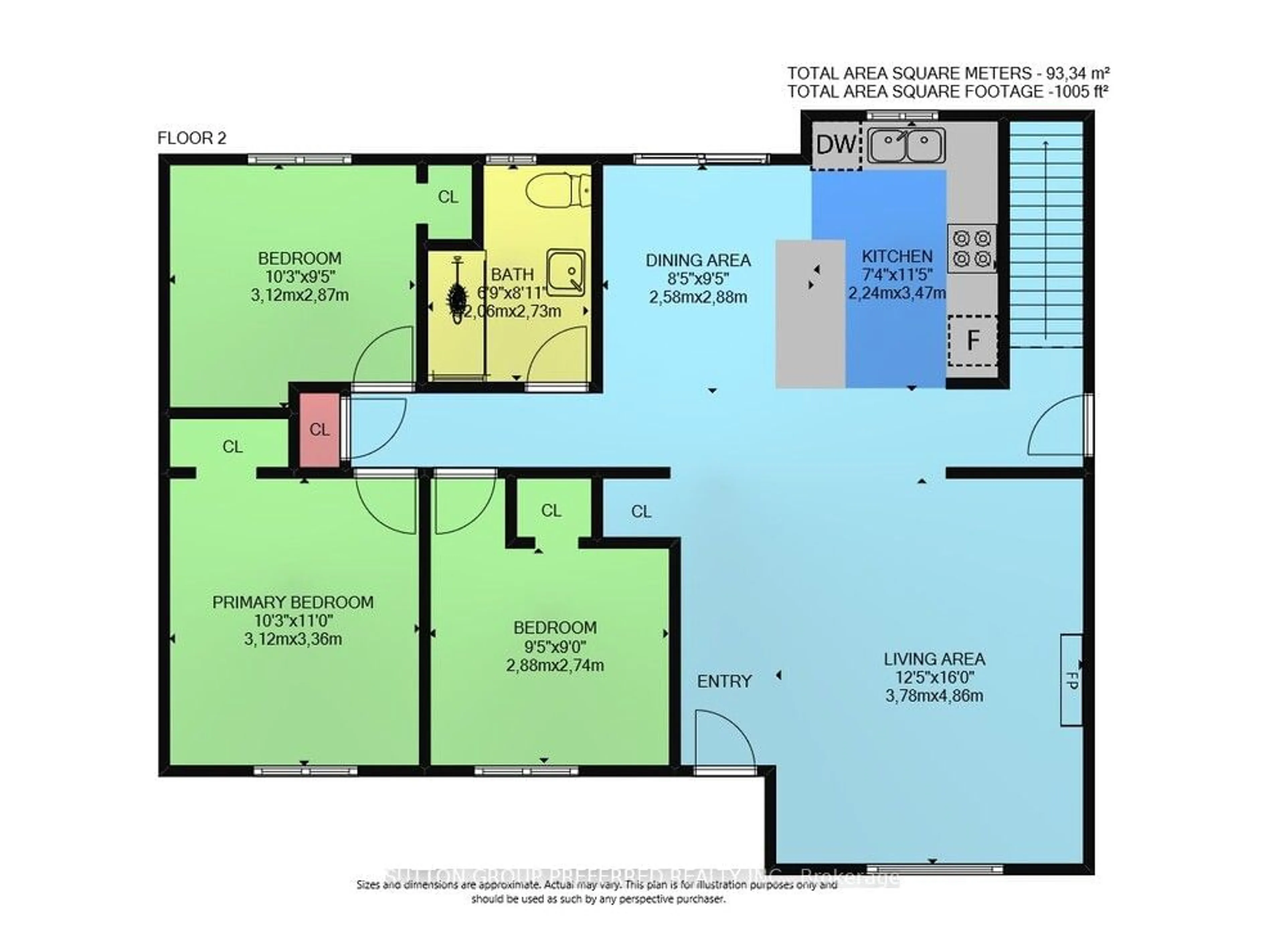 Floor plan for 1200 Lancaster St, London Ontario N5V 2L5