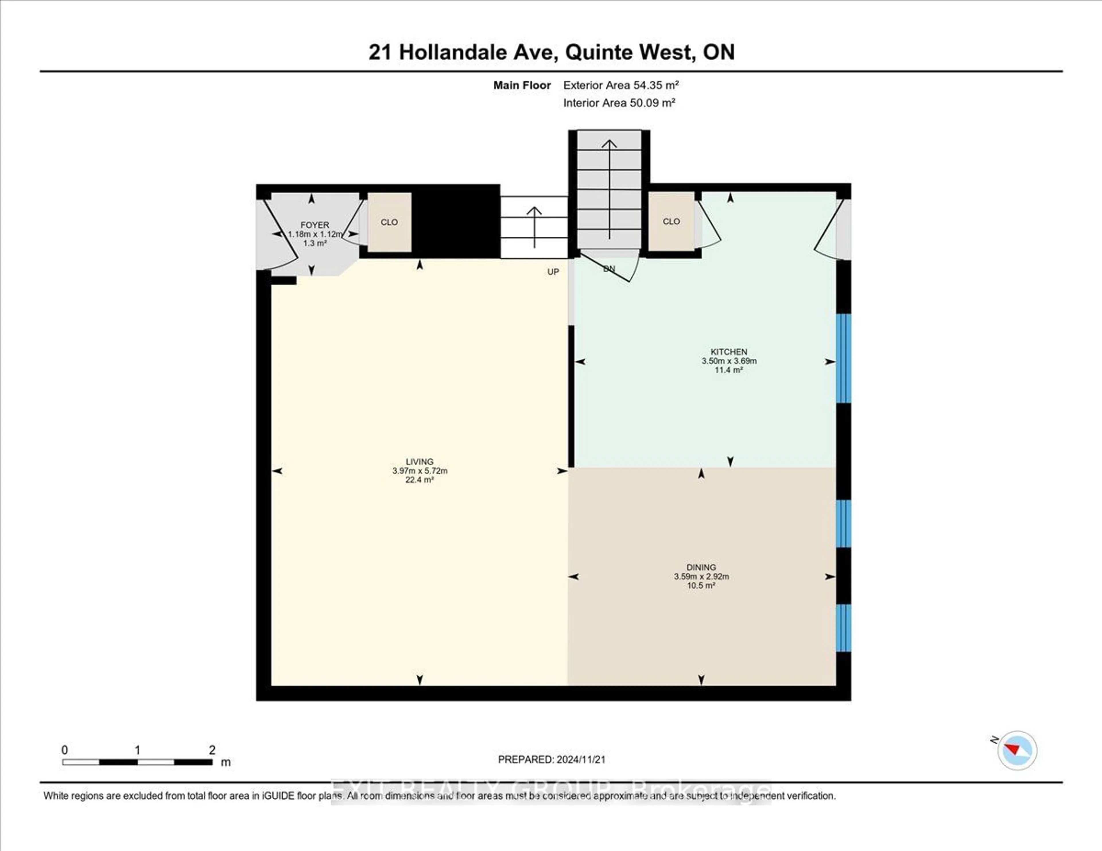 Floor plan for 21 Hollandale Ave, Quinte West Ontario K8V 2C5