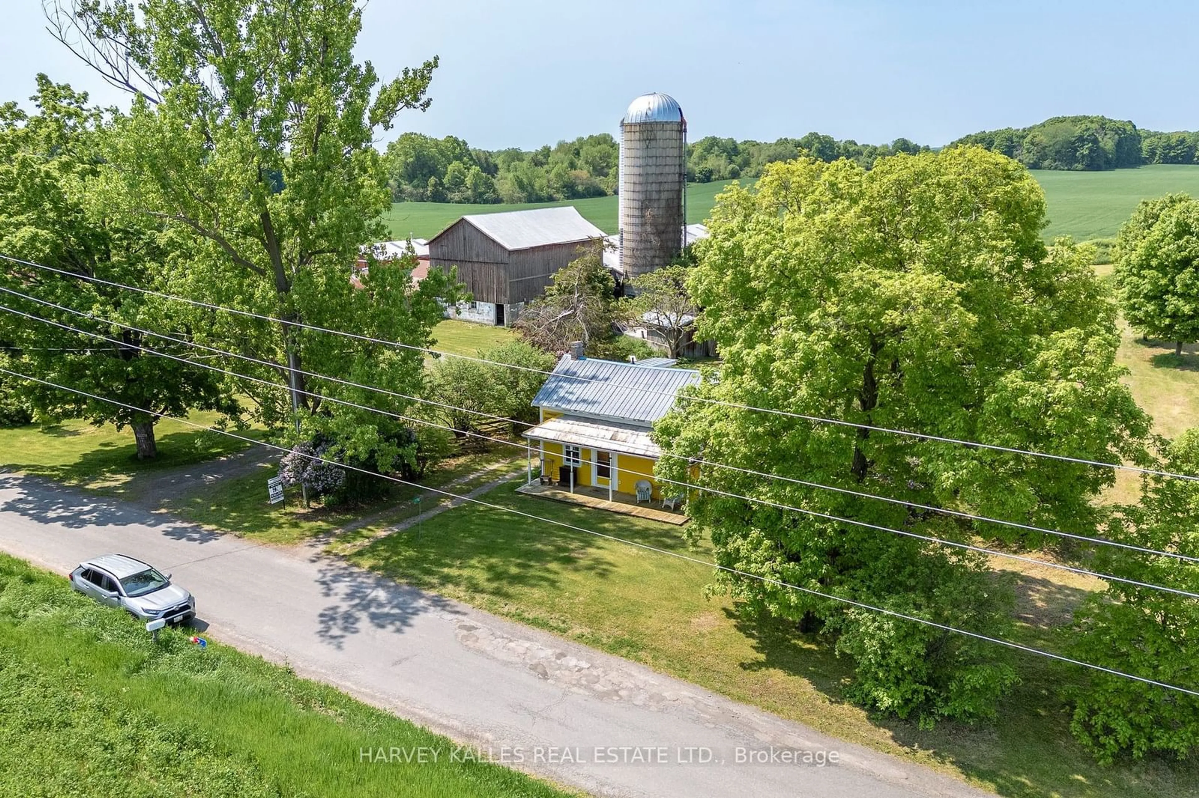 A pic from exterior of the house or condo, the street view for 182 Marisett Rd, Prince Edward County Ontario K0K 2T0