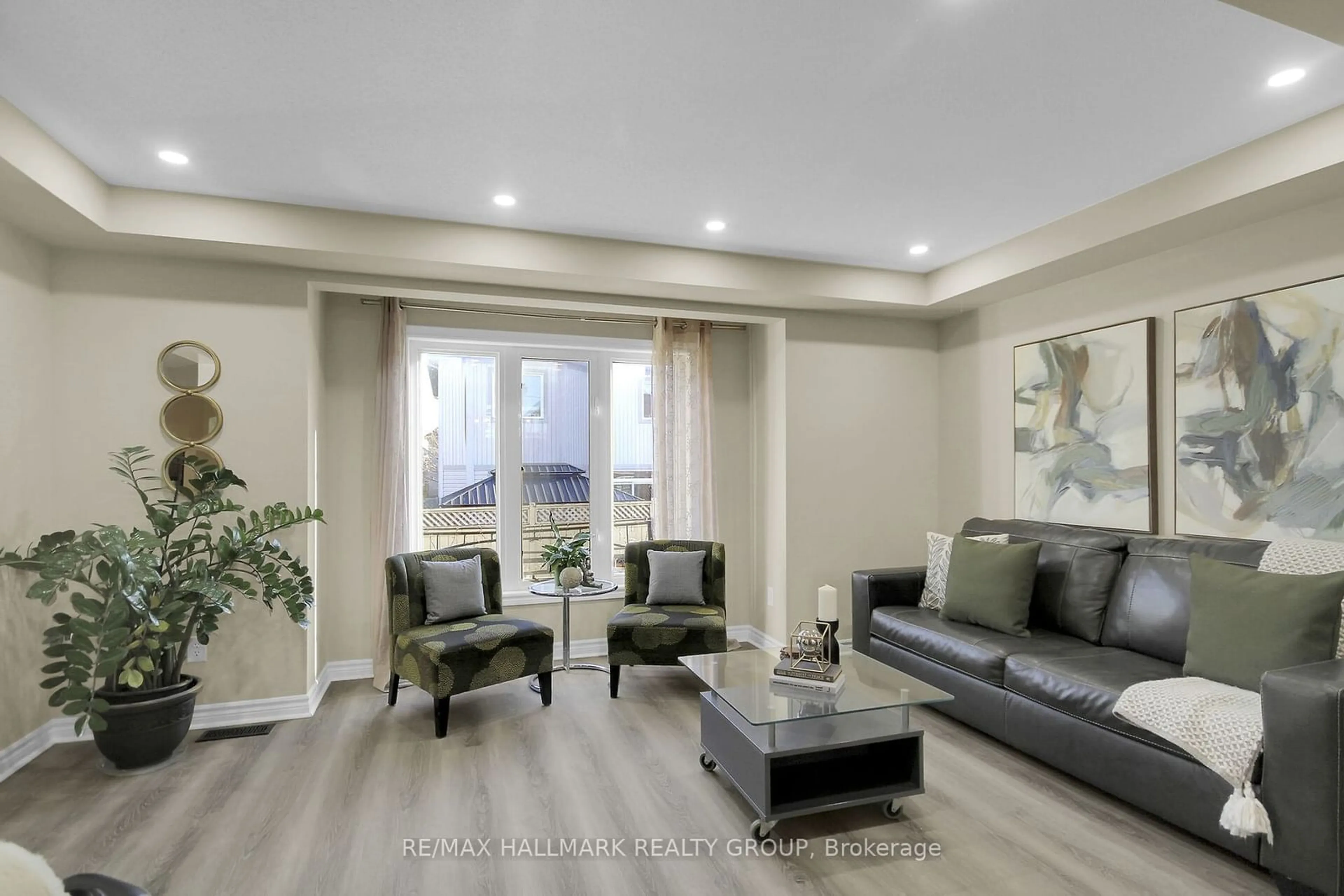 Living room, wood floors for 3590 CAMBRIAN Rd, Barrhaven Ontario K2J 0S5