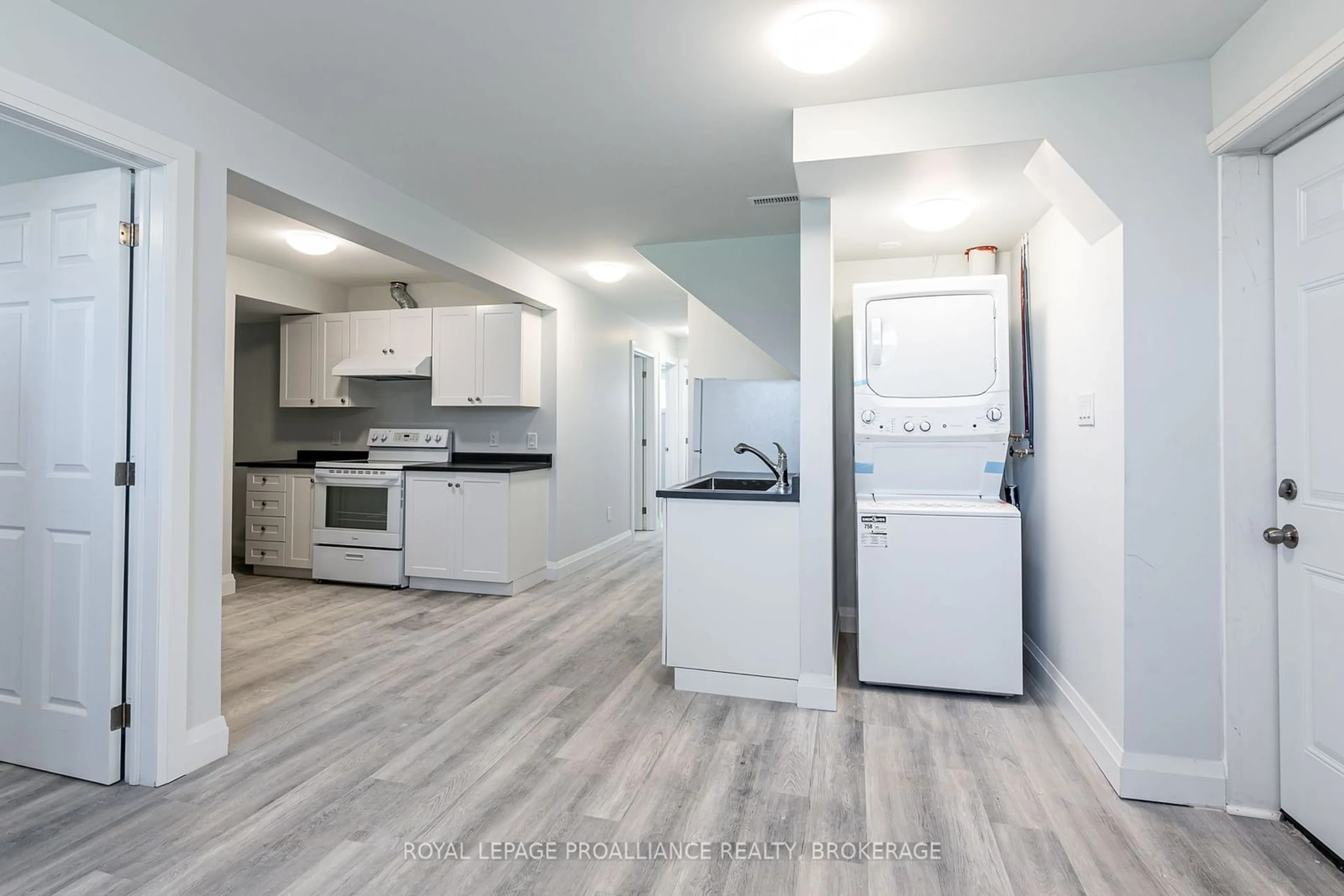 Open concept kitchen for 83 Calderwood Dr, Kingston Ontario K7M 6L5