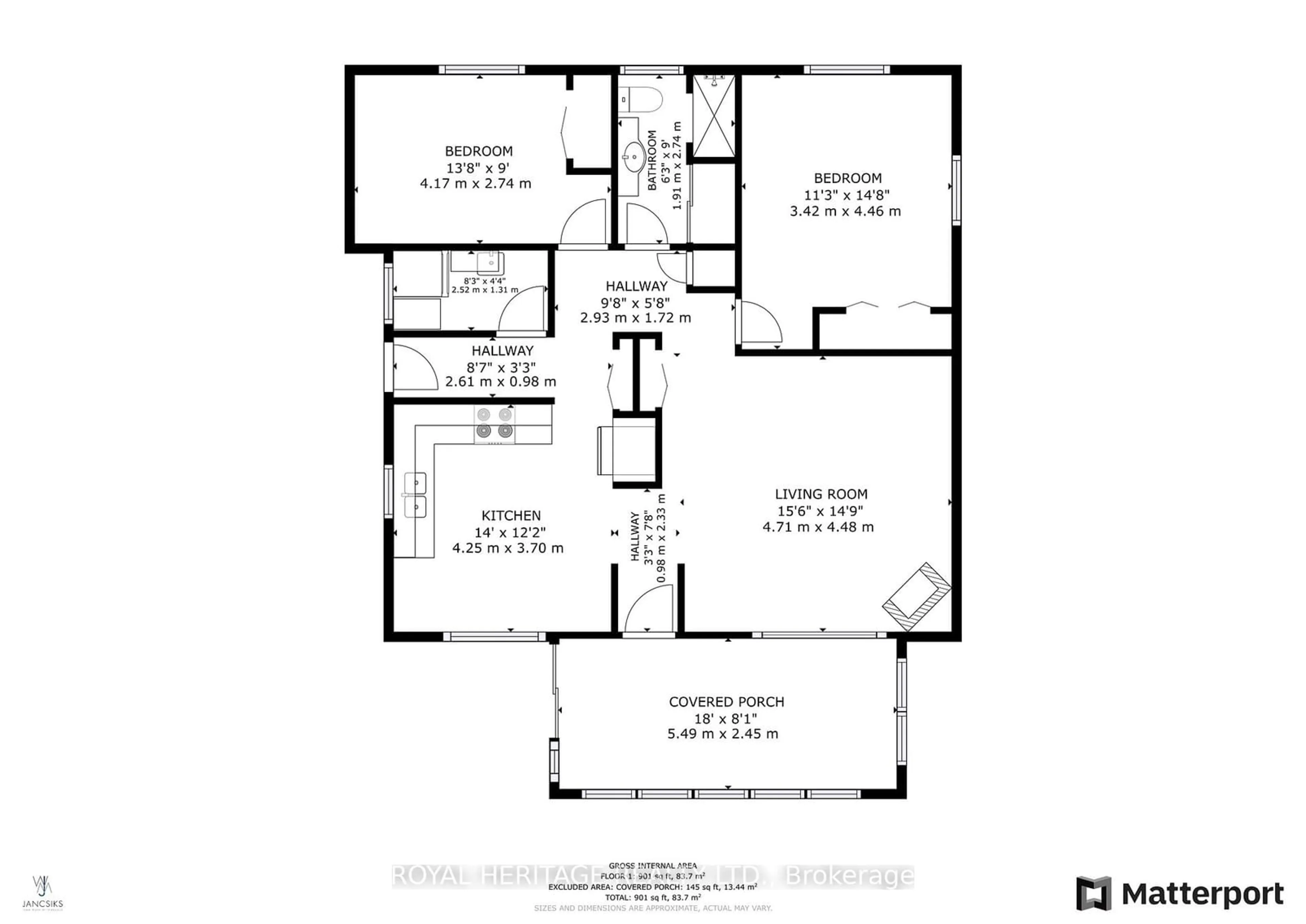 Floor plan for 19 Park St, Kawartha Lakes Ontario K0M 1A0