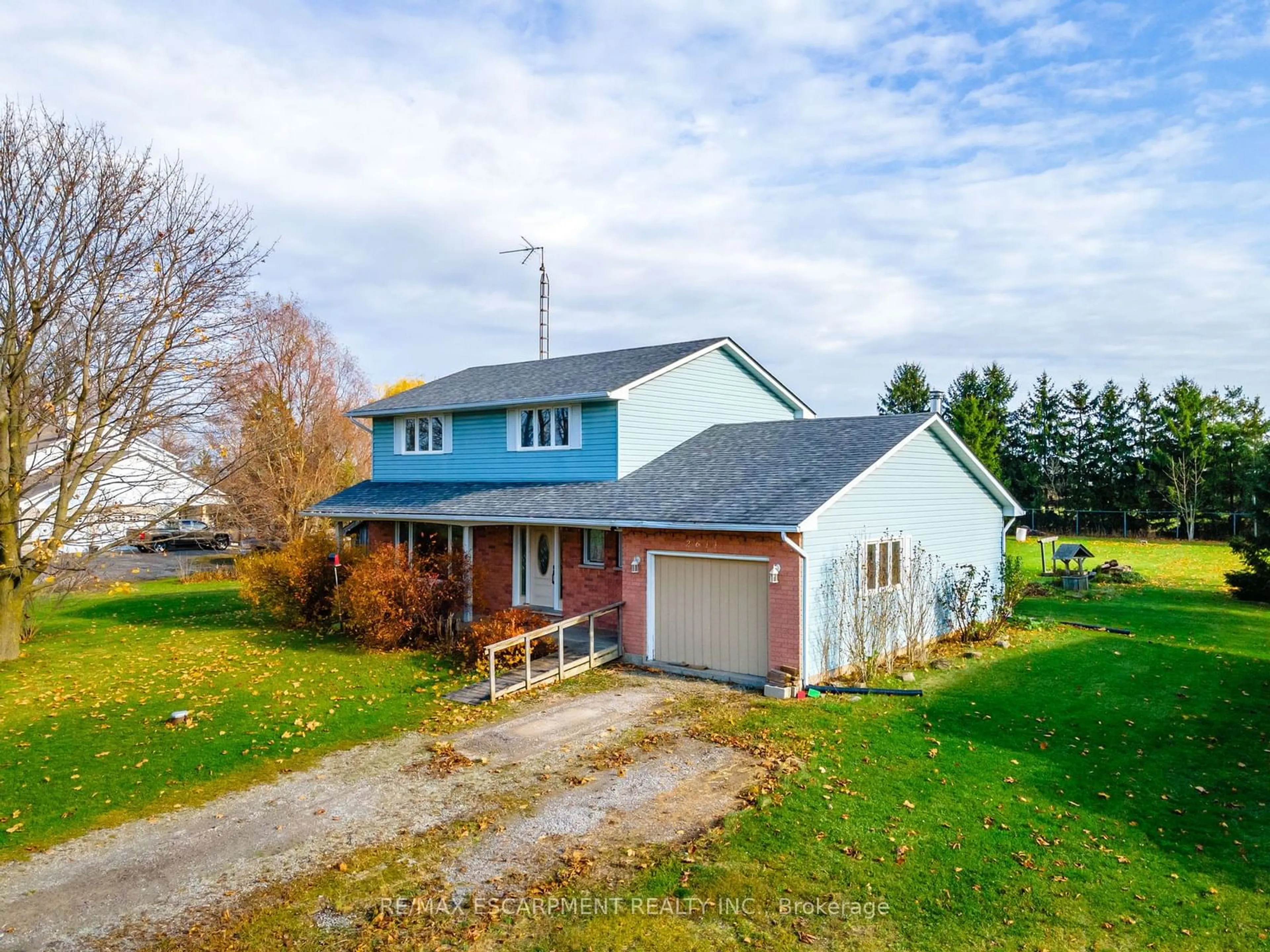 Frontside or backside of a home, cottage for 2611 Trinity Church Rd, Hamilton Ontario L0R 1C0