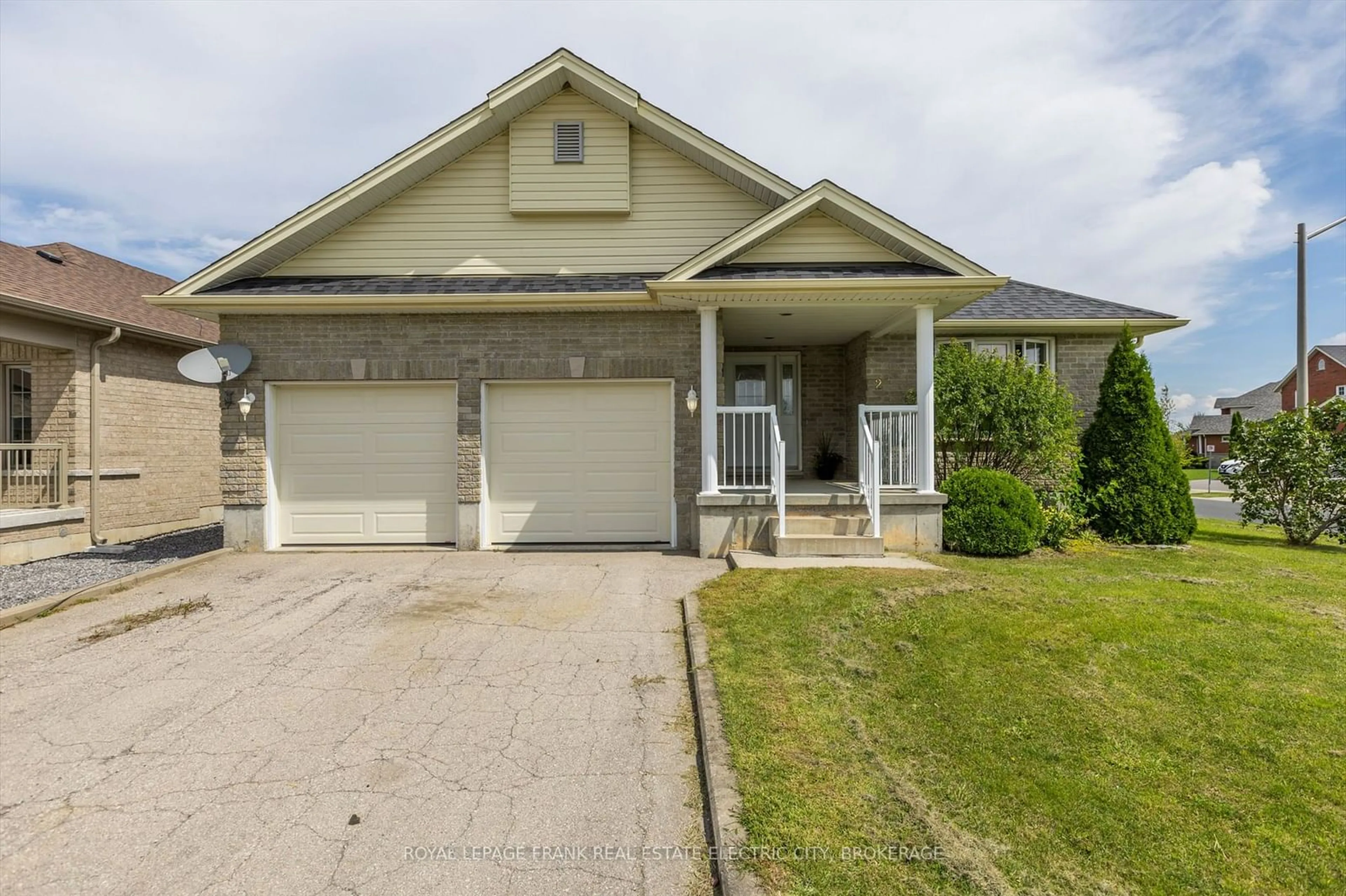 Frontside or backside of a home, the street view for 2 Lawson Ave, Kawartha Lakes Ontario K9V 4R1