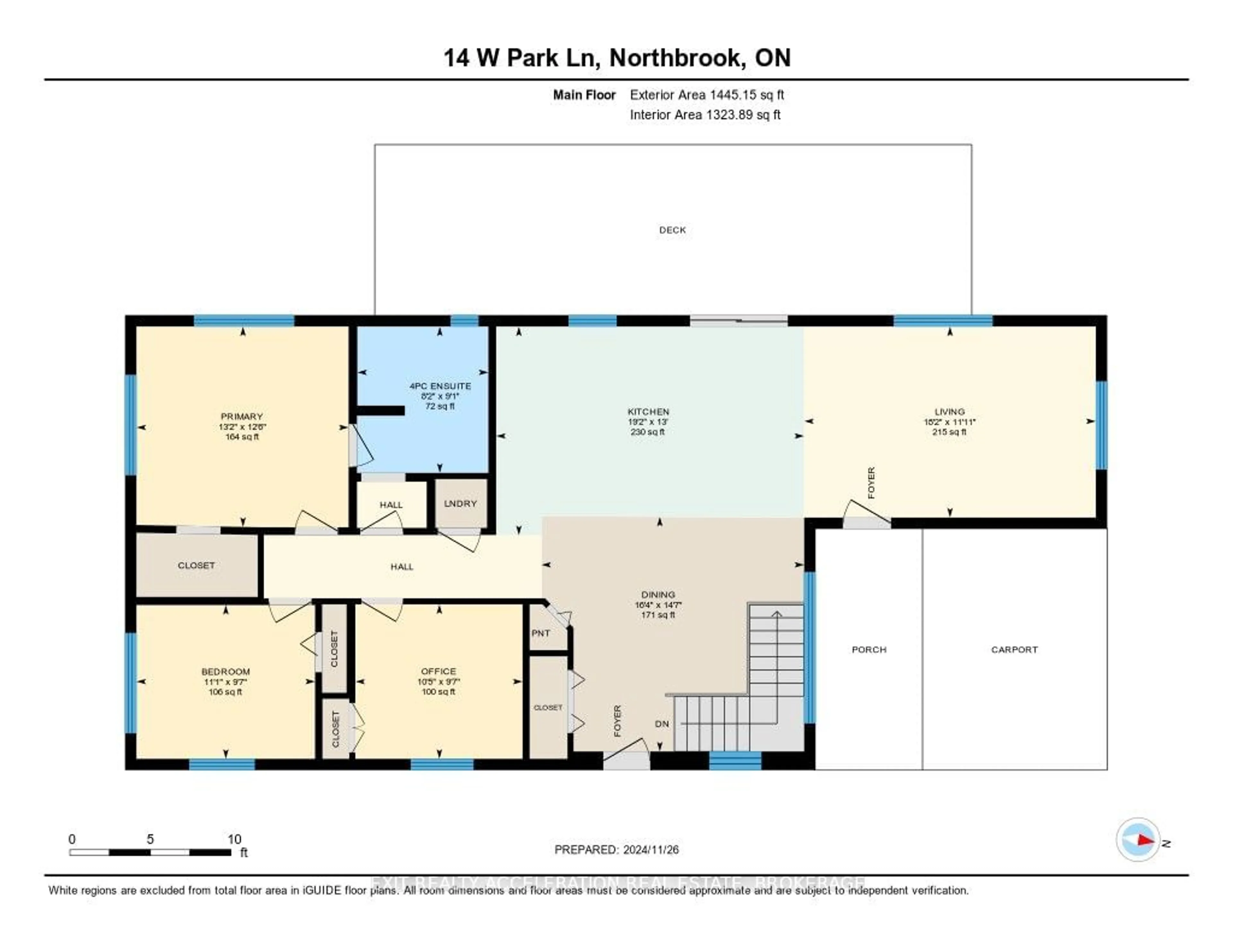 Floor plan for 14 West Park Lane, Addington Highlands Ontario K0H 2G0