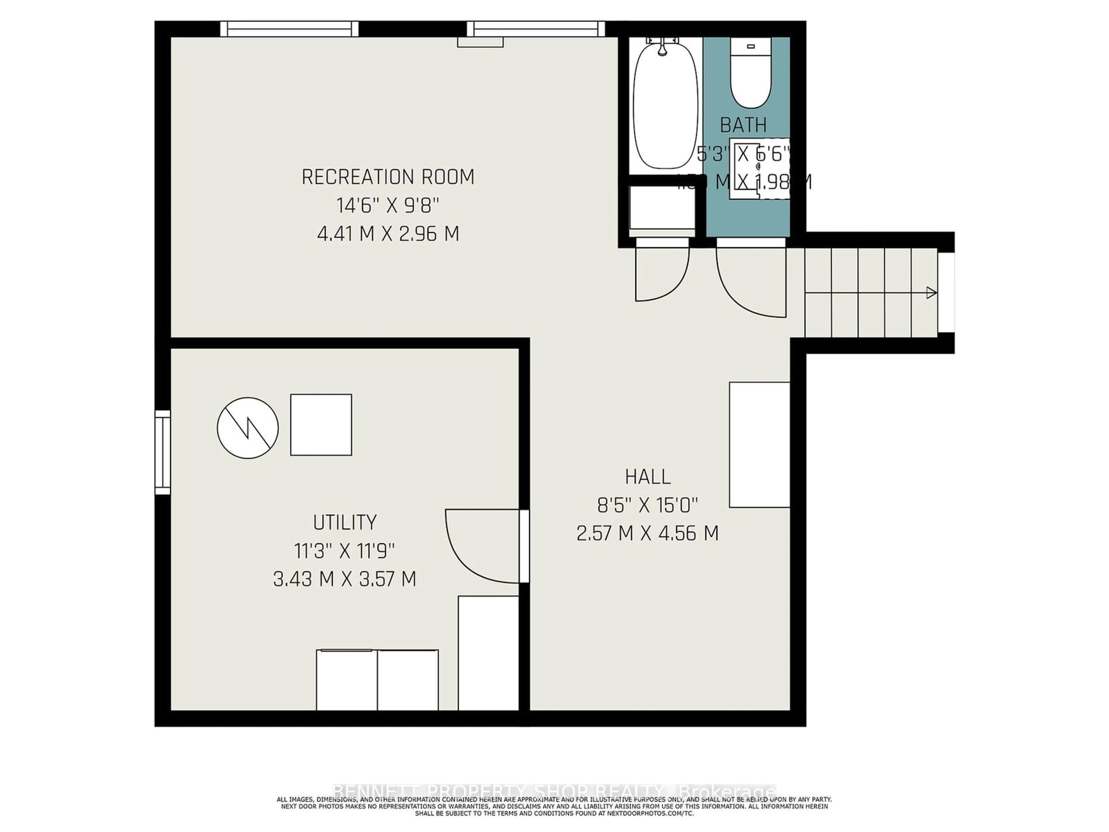 Floor plan for 2397 Monroe Ave, Parkway Park - Queensway Terrace S and Area Ontario K2C 1L3