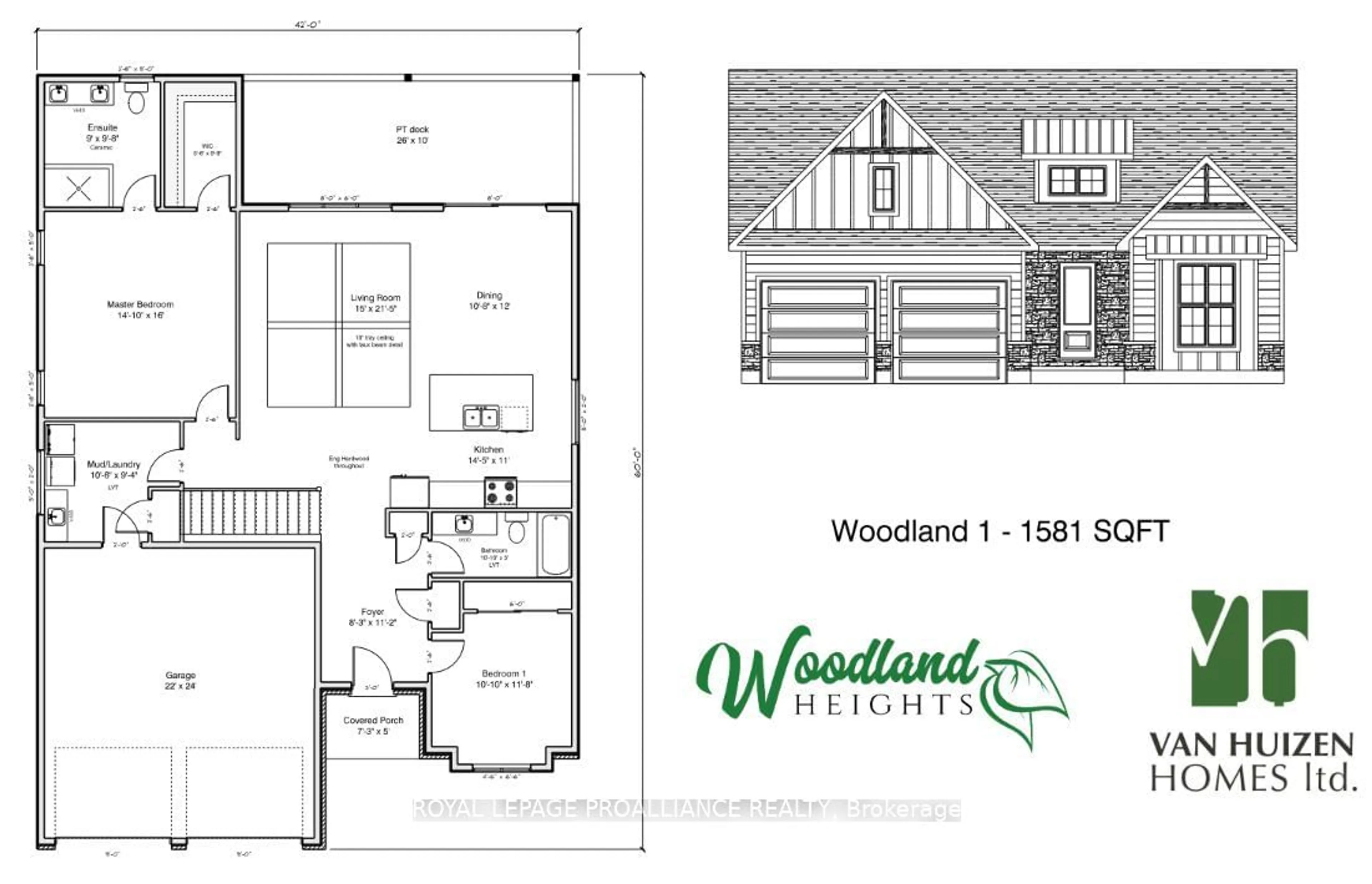 Floor plan for 21 Deerview Dr, Quinte West Ontario K8V 5P4