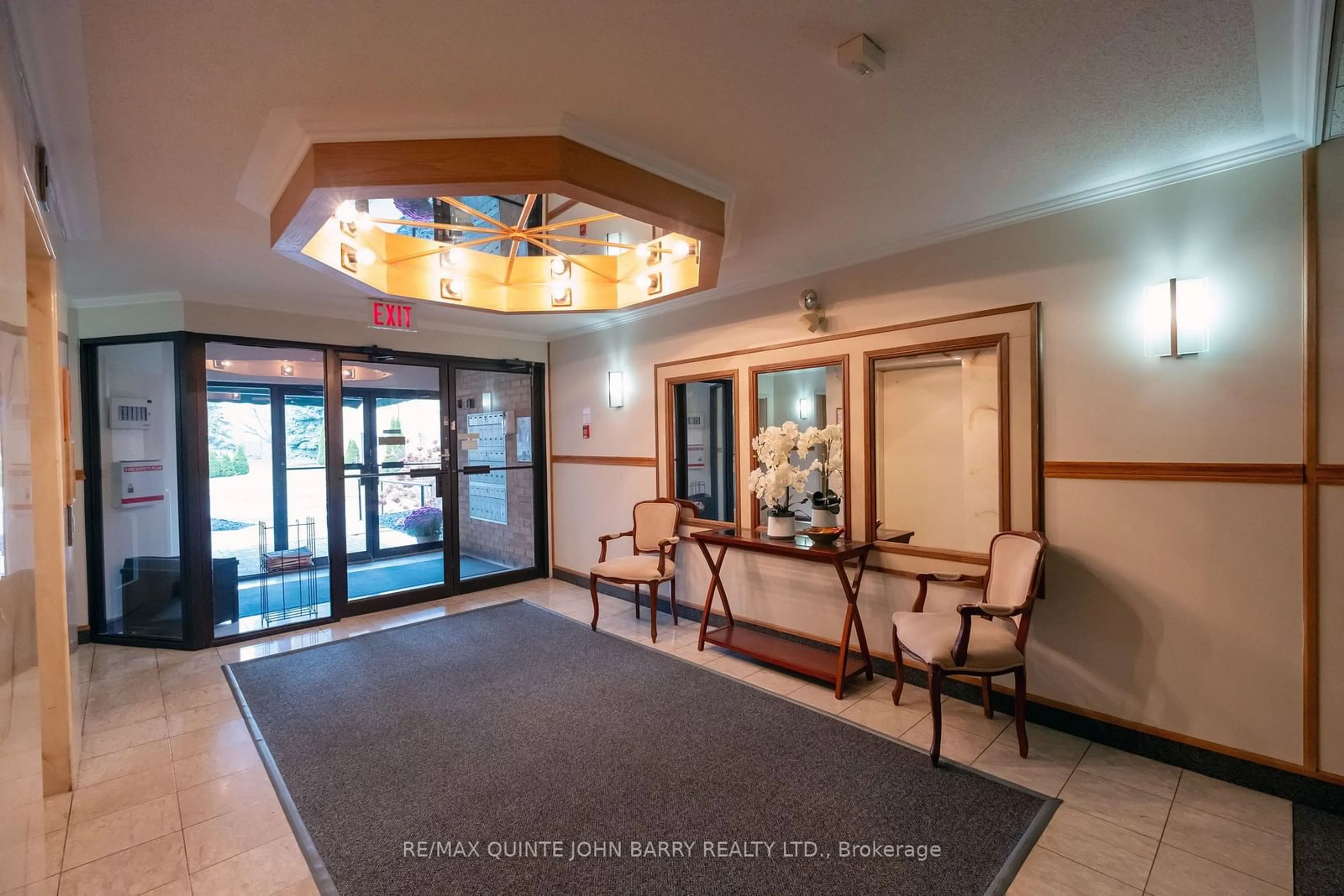 Indoor lobby for 56 Tripp Blvd #305, Quinte West Ontario K8V 5V1